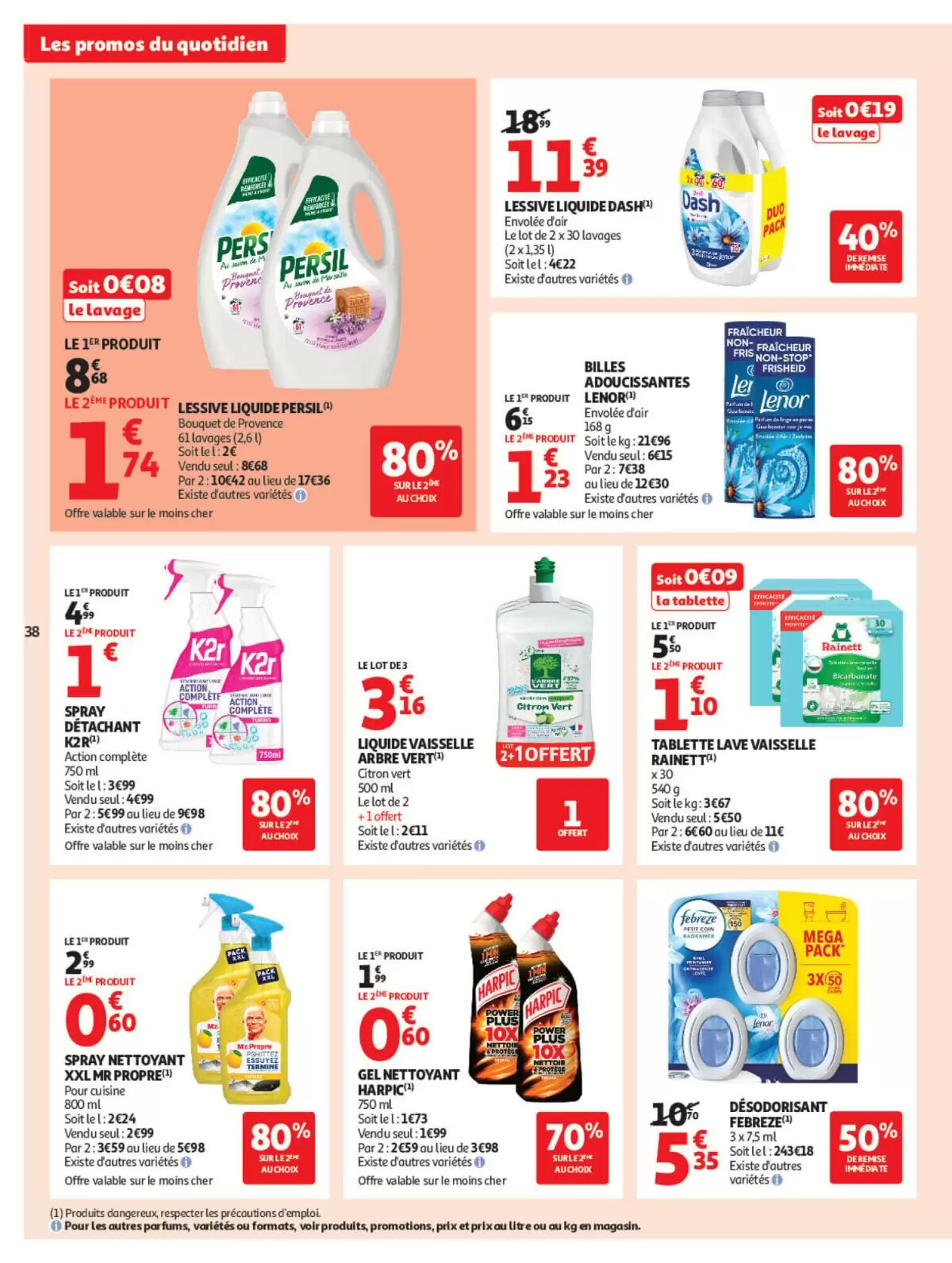 Prospectus promotionnel Auchan valable à partir du 06/10/2026 - Page 38.
