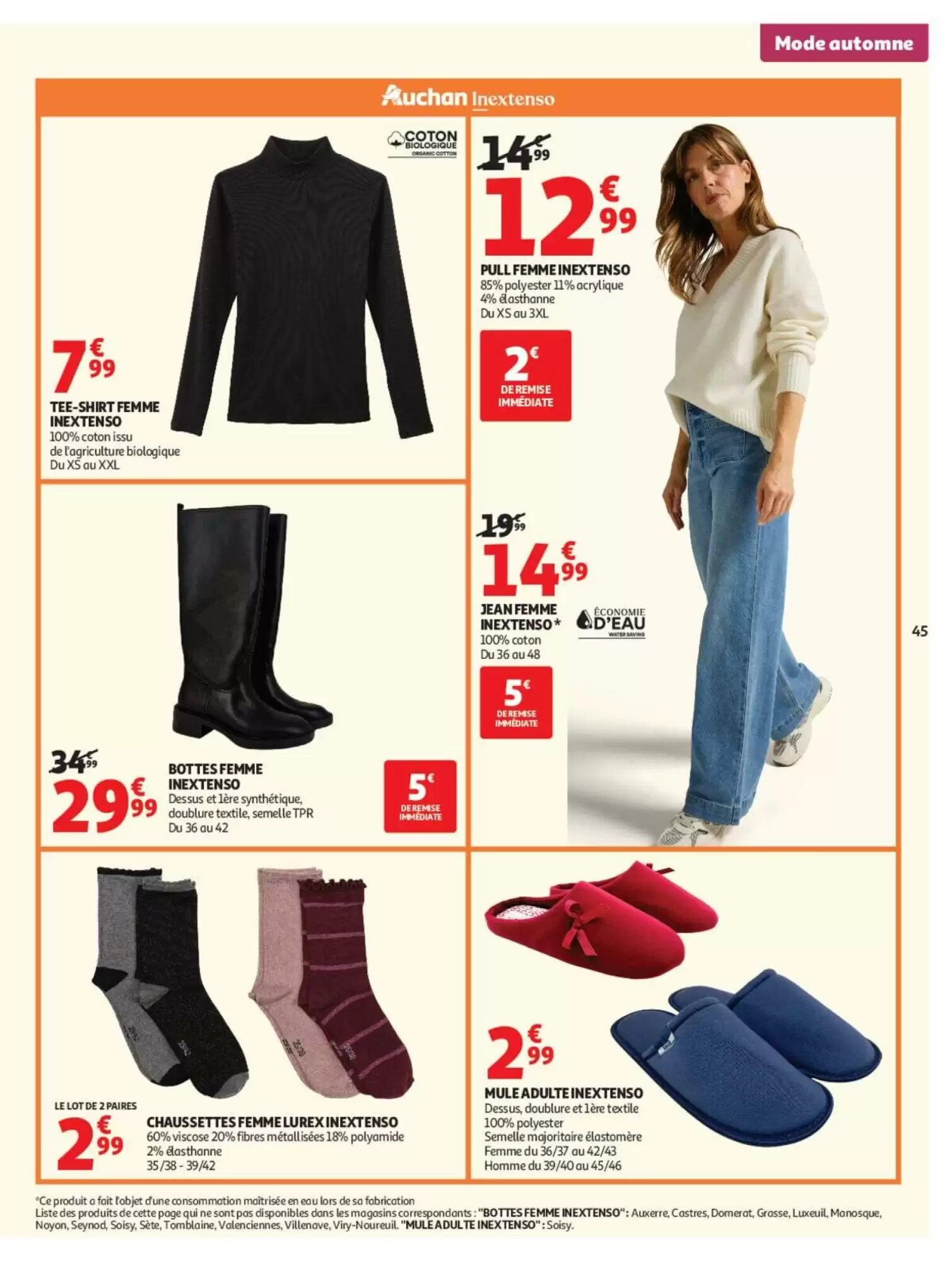 Prospectus promotionnel Auchan valable à partir du 06/10/2026 - Page 45.