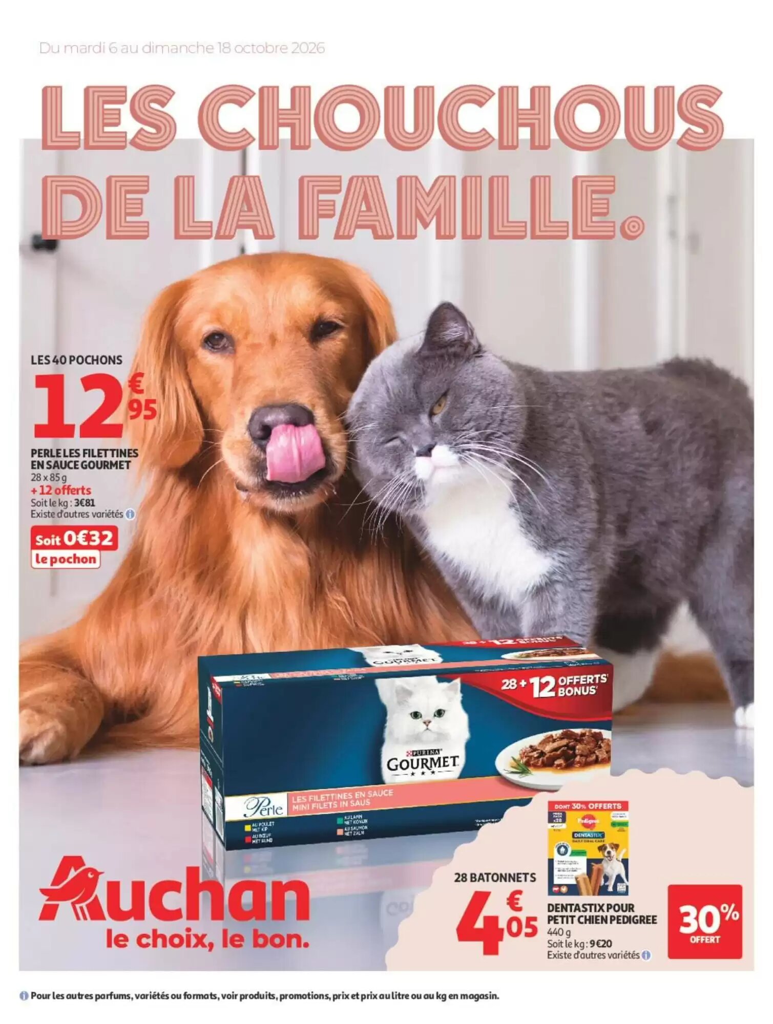 Prospectus promotionnel Auchan valable à partir du 06/10/2026 - Page 1.