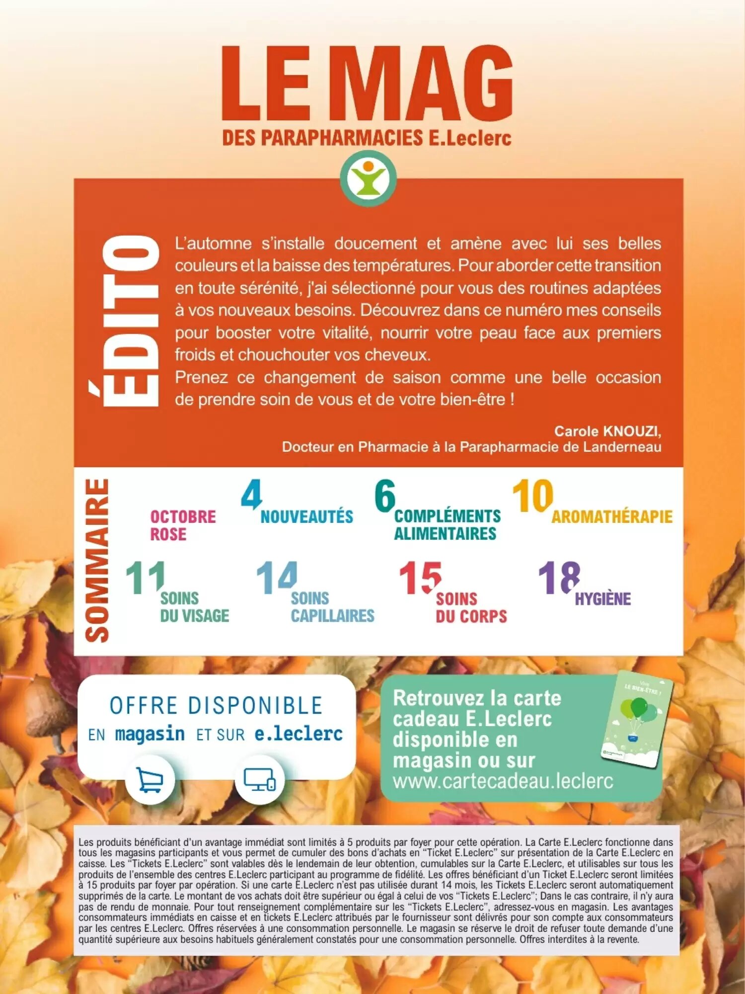Prospectus promotionnel E.Leclerc Parapharmacie valable à partir du 06/10/2026 - Page 2.
