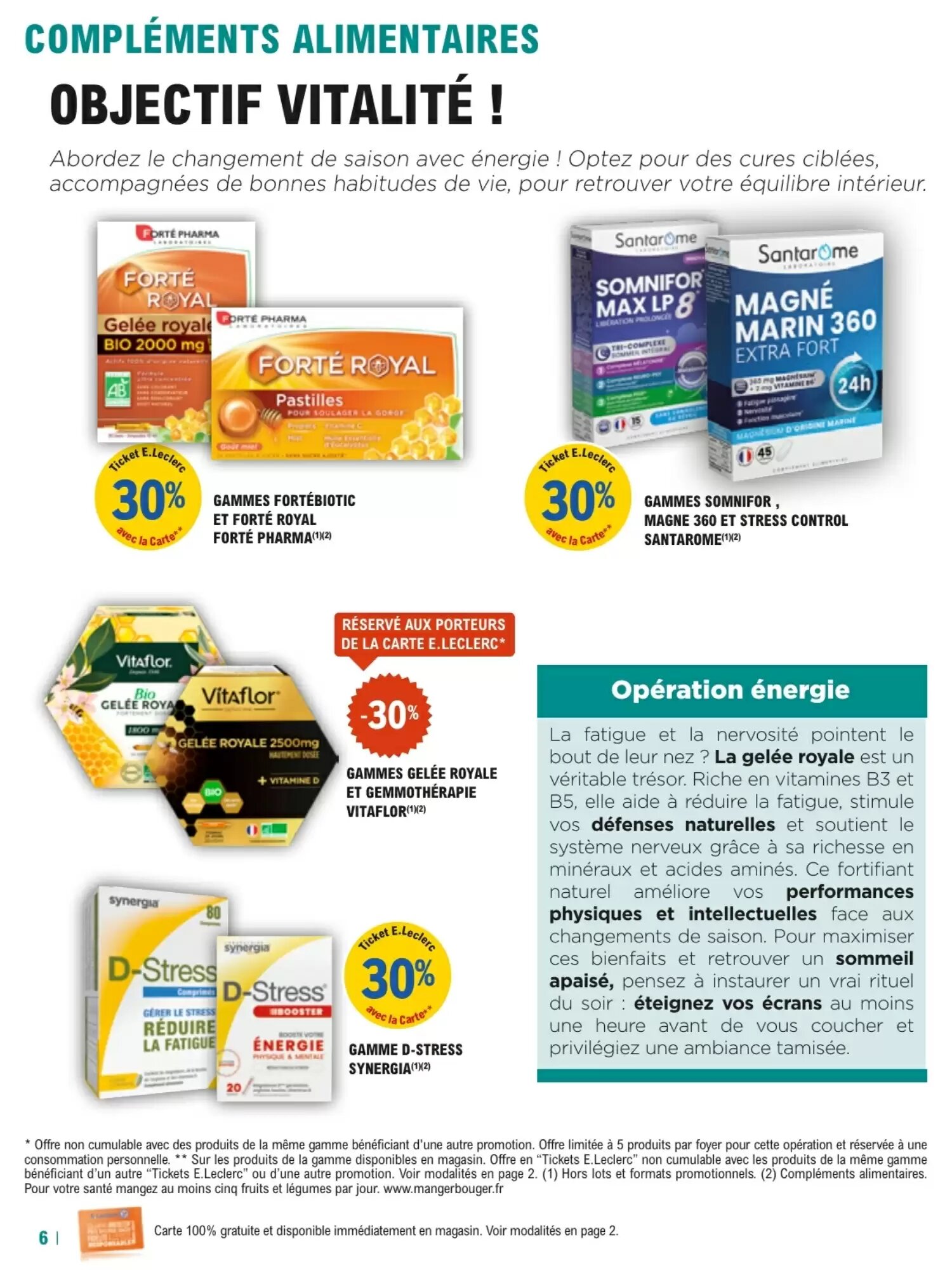 Prospectus promotionnel E.Leclerc Parapharmacie valable à partir du 06/10/2026 - Page 6.