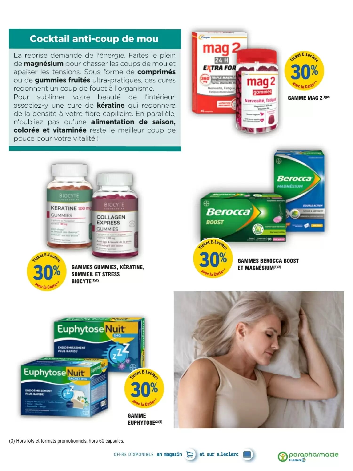 Prospectus promotionnel E.Leclerc Parapharmacie valable à partir du 06/10/2026 - Page 7.