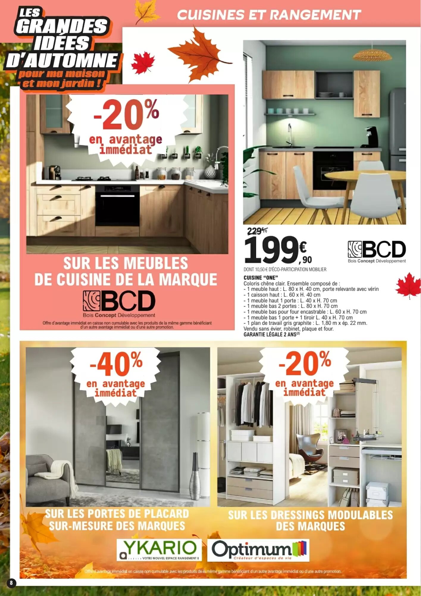 Prospectus promotionnel E.Leclerc Brico valable à partir du 06/10/2026 - Page 8.