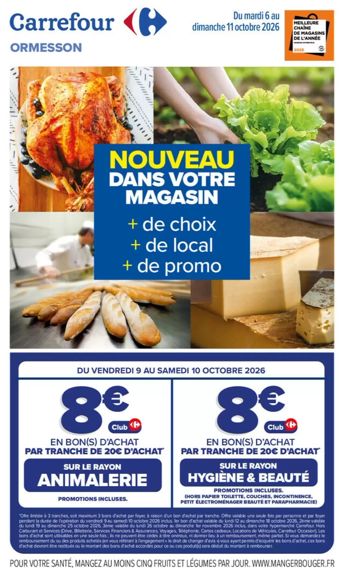 Prospectus promotionnel Carrefour valable à partir du 06/10/2026 - Page 1.