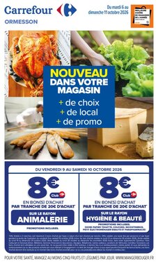 Prospectus promotionnel Carrefour valable à partir du 06/10/2026
