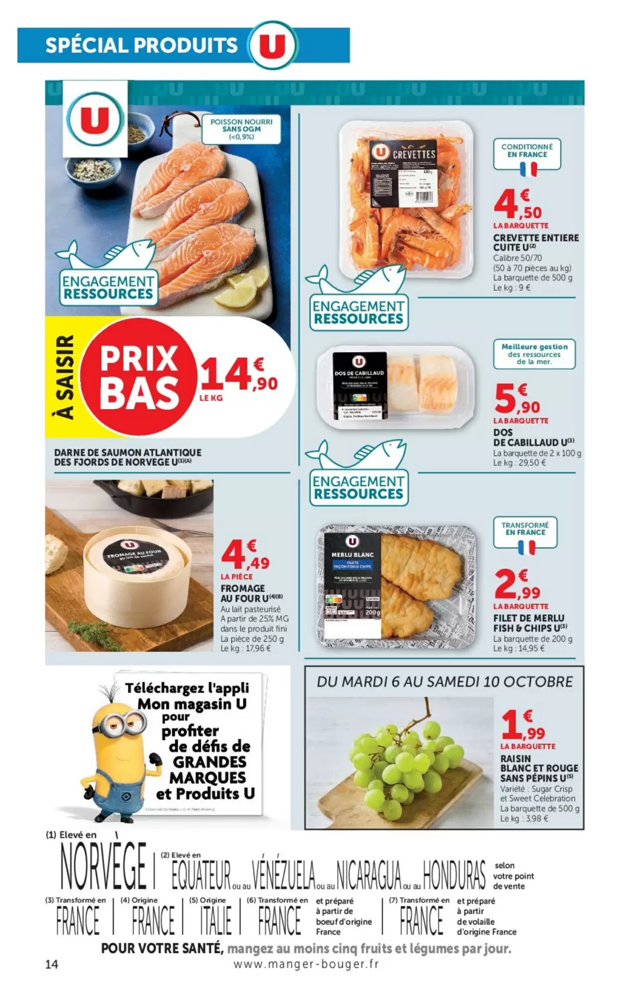 Prospectus promotionnel Super U valable à partir du 06/10/2026 - Page 14.
