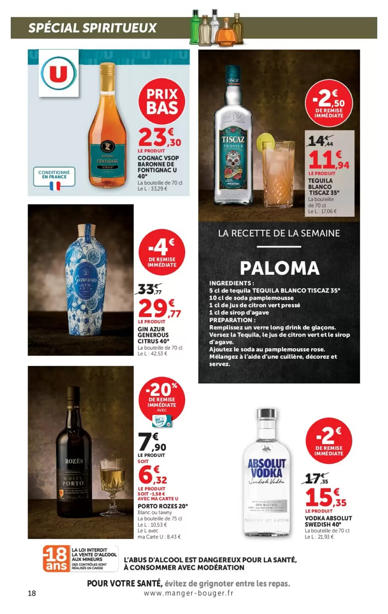Prospectus promotionnel Super U valable à partir du 06/10/2026 - Page 18.