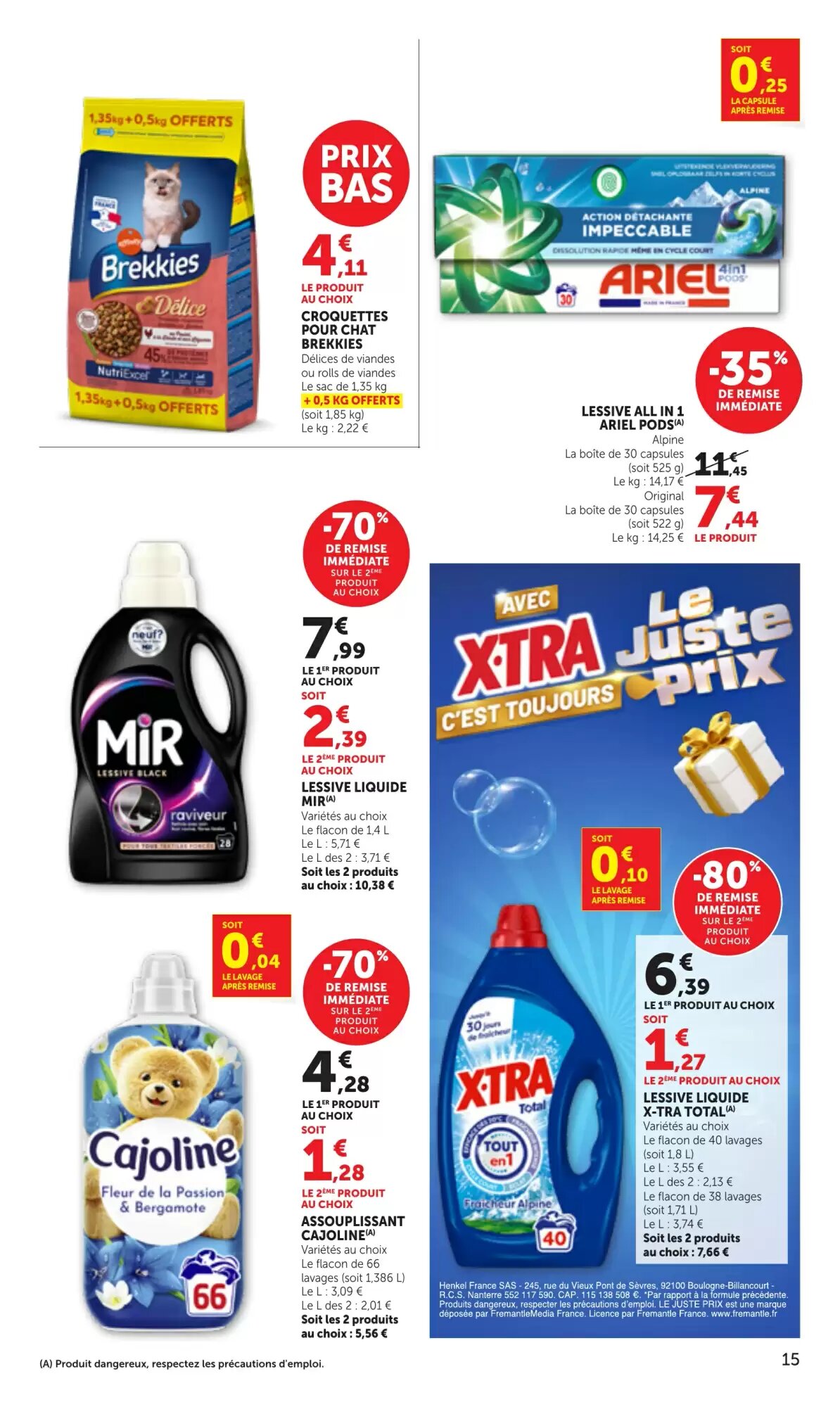 Prospectus promotionnel Bi1 valable à partir du 06/10/2026 - Page 15.