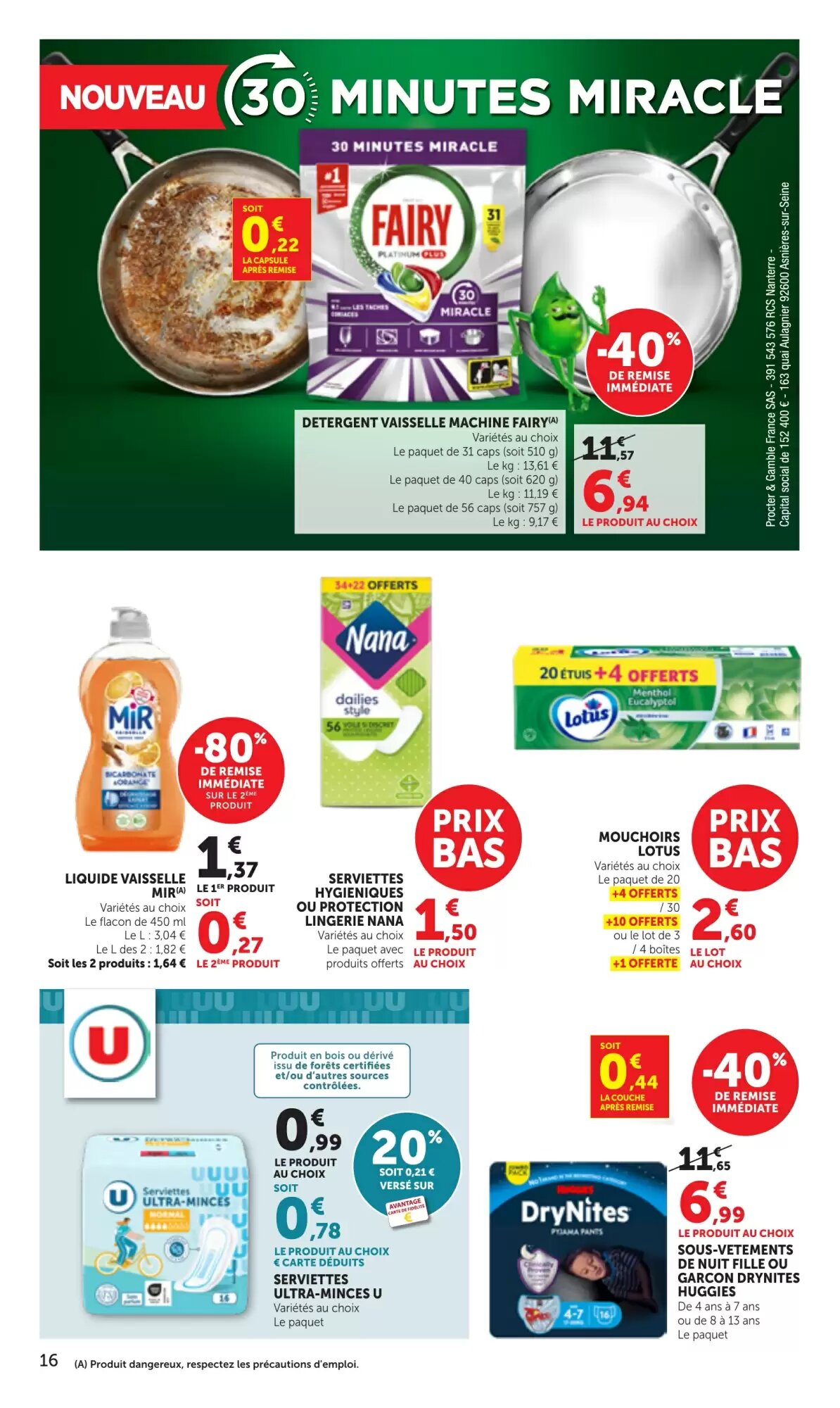 Prospectus promotionnel Bi1 valable à partir du 06/10/2026 - Page 16.