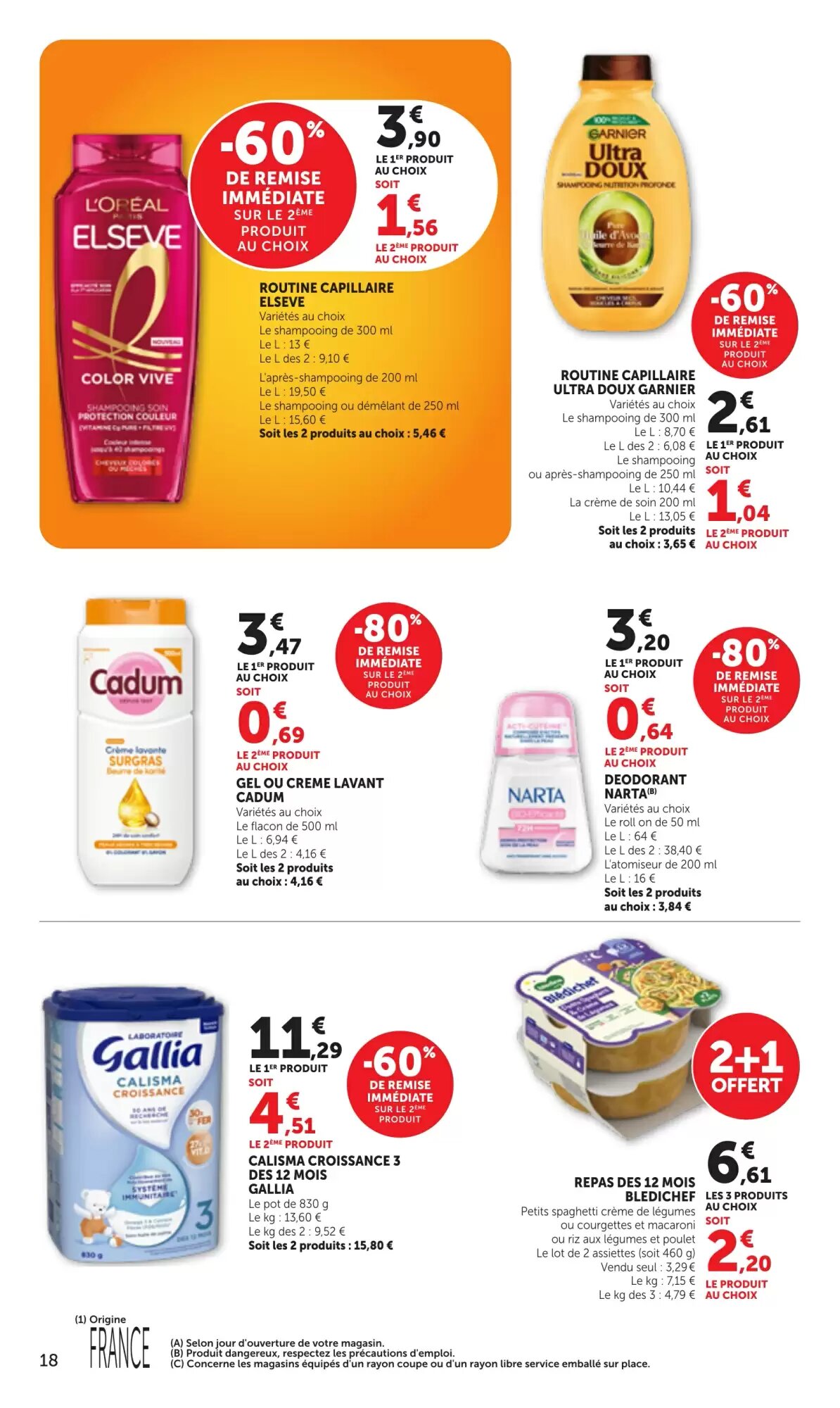 Prospectus promotionnel Bi1 valable à partir du 06/10/2026 - Page 18.