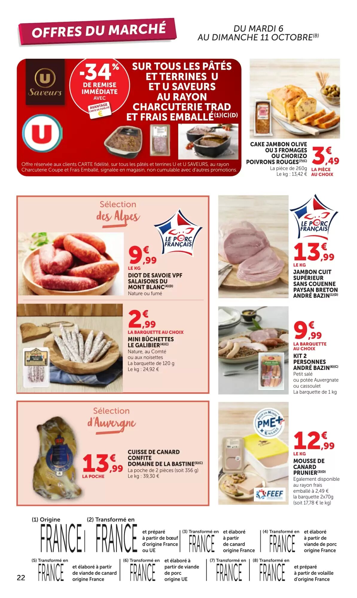 Prospectus promotionnel Bi1 valable à partir du 06/10/2026 - Page 22.