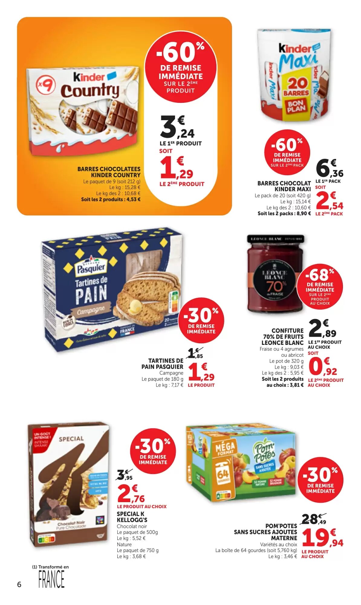 Prospectus promotionnel Bi1 valable à partir du 06/10/2026 - Page 6.