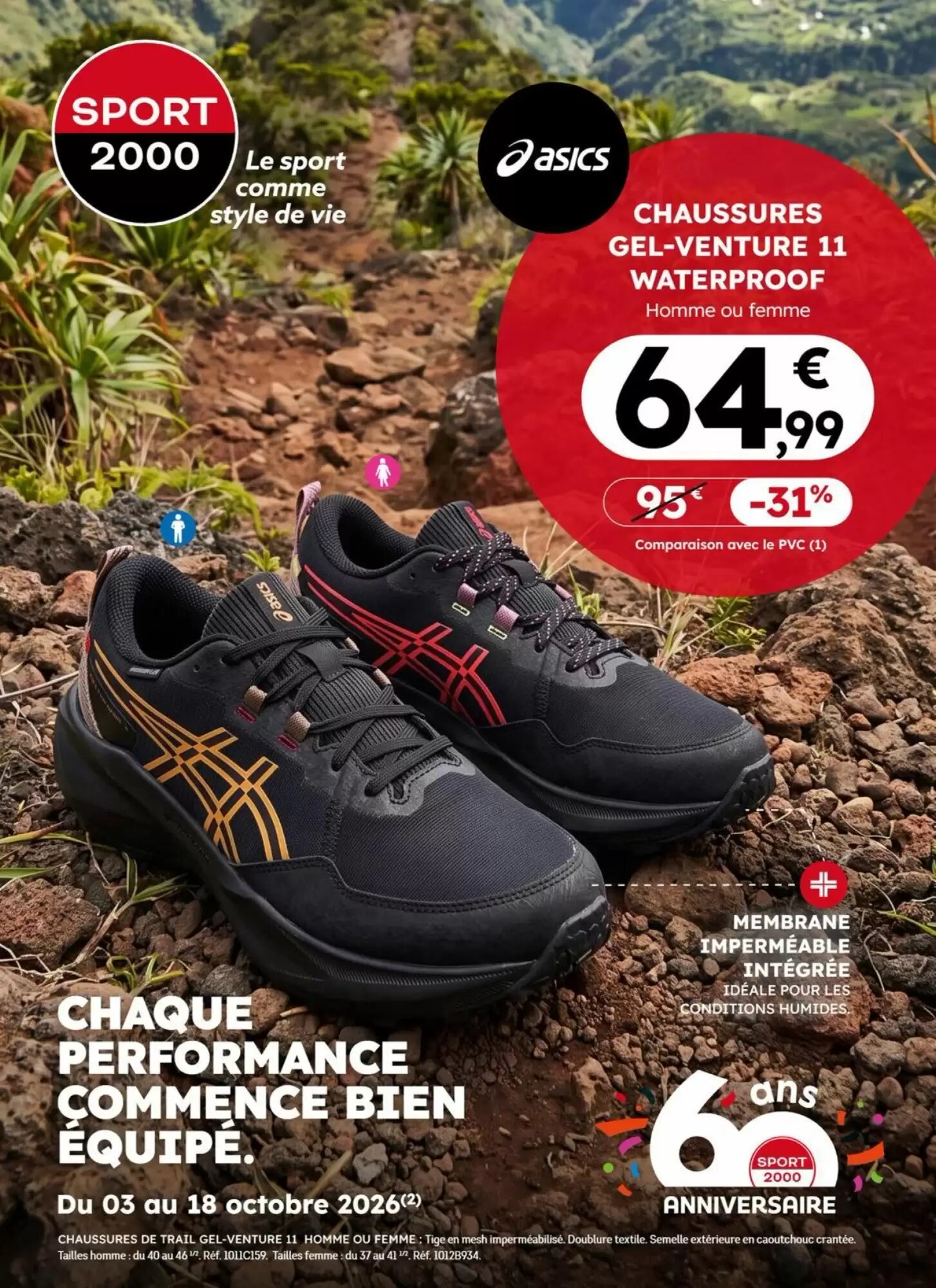 Prospectus promotionnel Sport 2000 valable à partir du 06/10/2026 - Page 1.