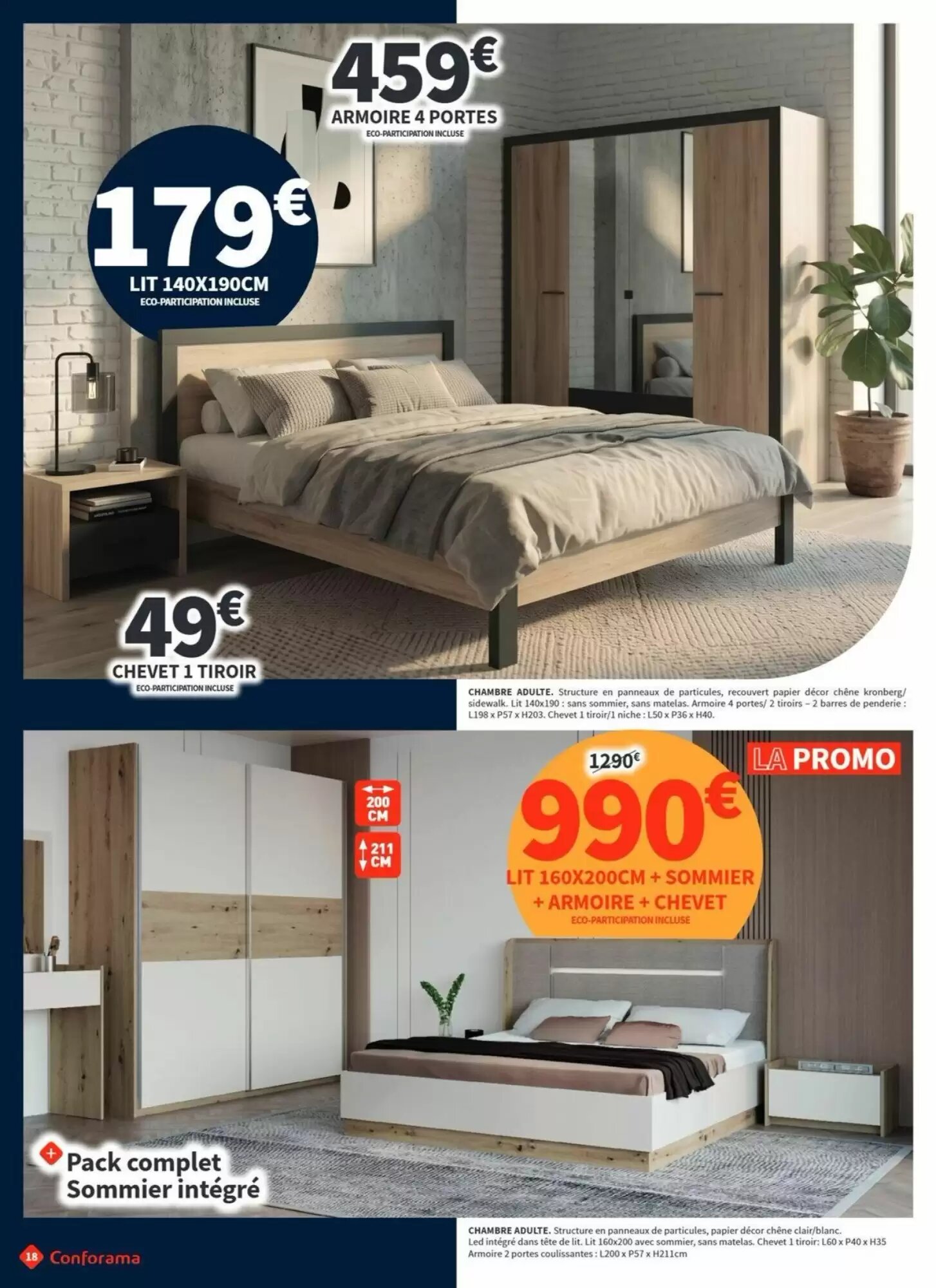 Prospectus promotionnel Conforama valable à partir du 06/10/2026 - Page 18.