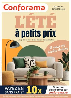 Prospectus promotionnel Conforama valable à partir du 06/10/2026