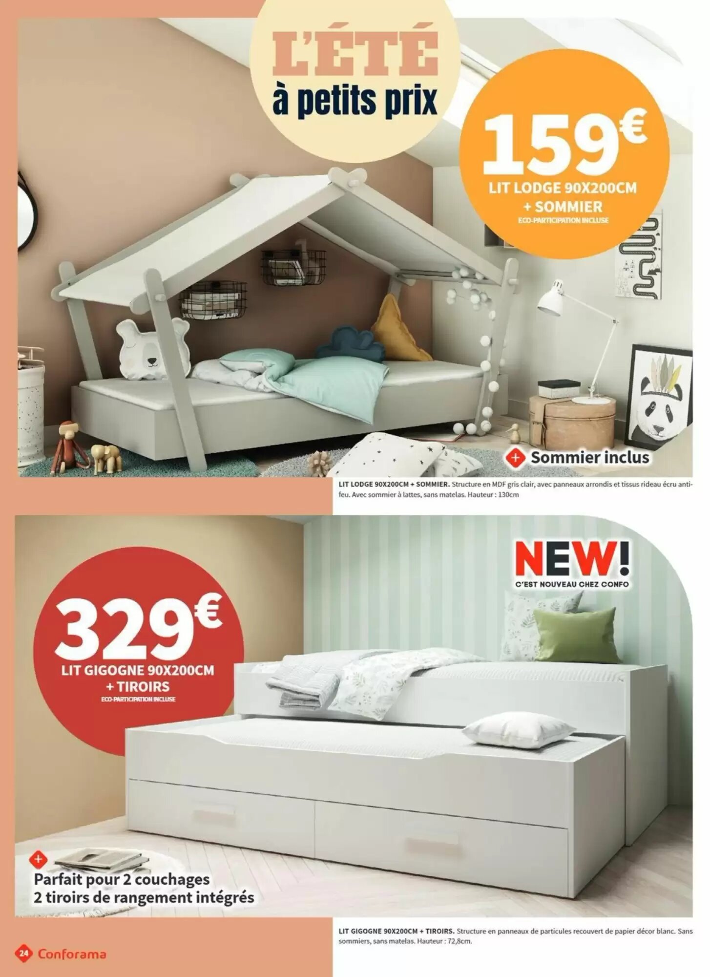Prospectus promotionnel Conforama valable à partir du 06/10/2026 - Page 24.