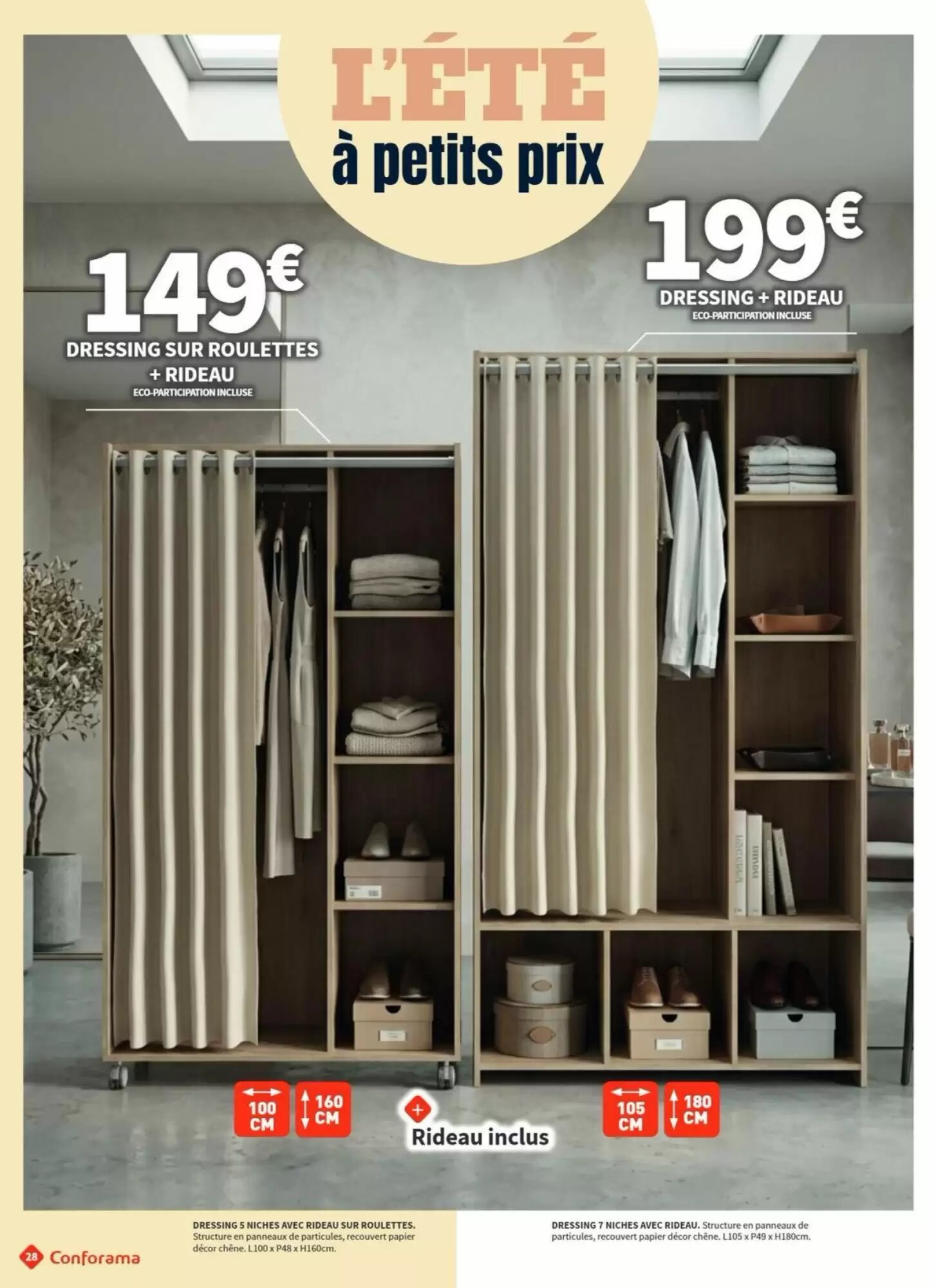 Prospectus promotionnel Conforama valable à partir du 06/10/2026 - Page 28.