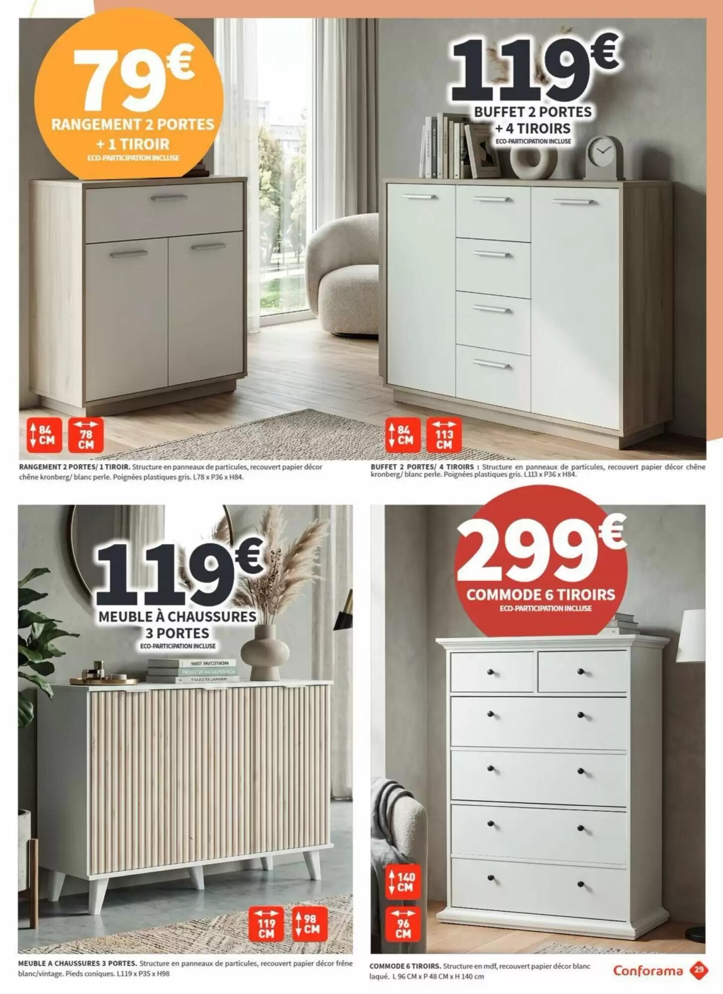 Prospectus promotionnel Conforama valable à partir du 06/10/2026 - Page 29.
