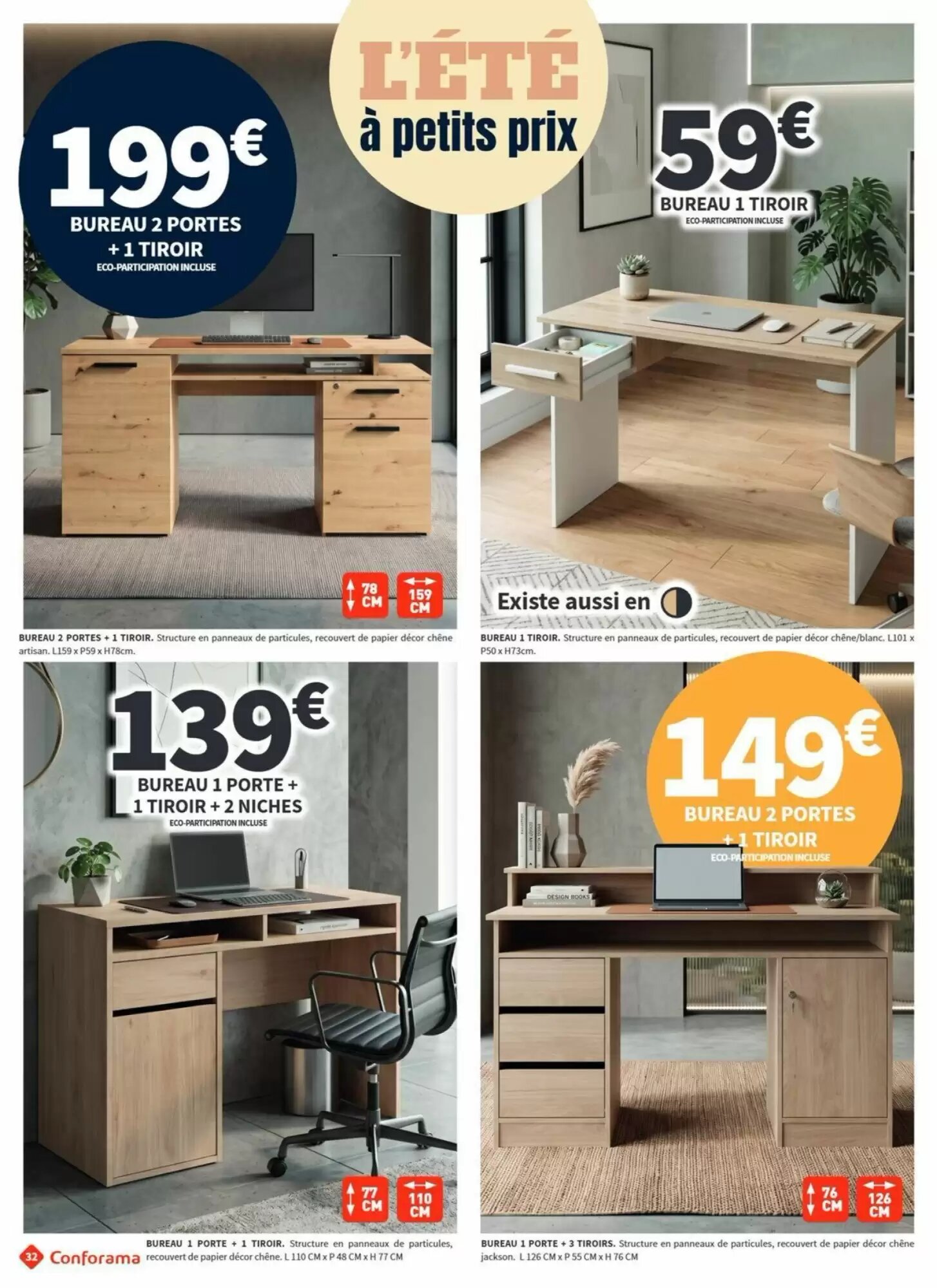 Prospectus promotionnel Conforama valable à partir du 06/10/2026 - Page 32.