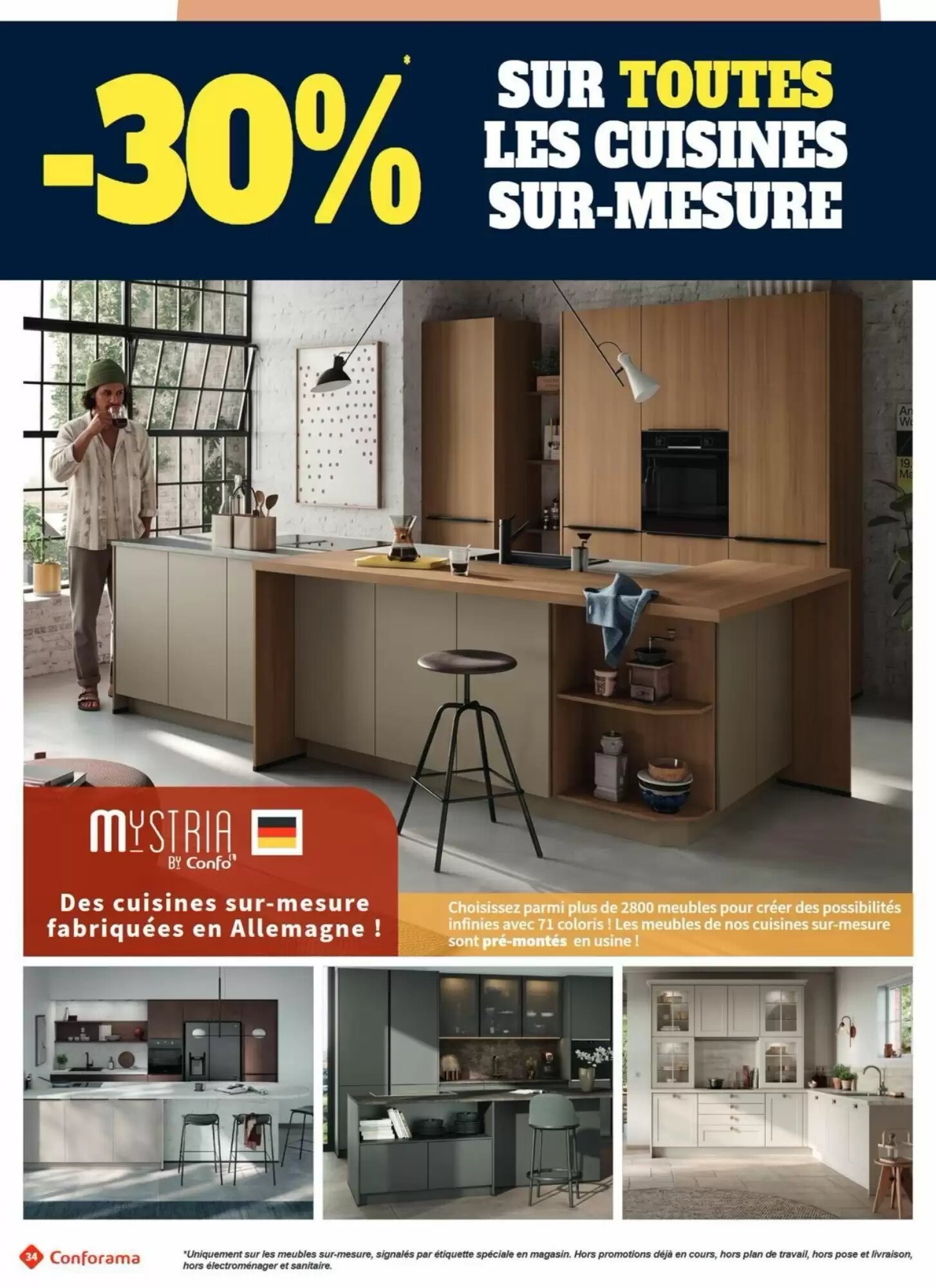 Prospectus promotionnel Conforama valable à partir du 06/10/2026 - Page 34.