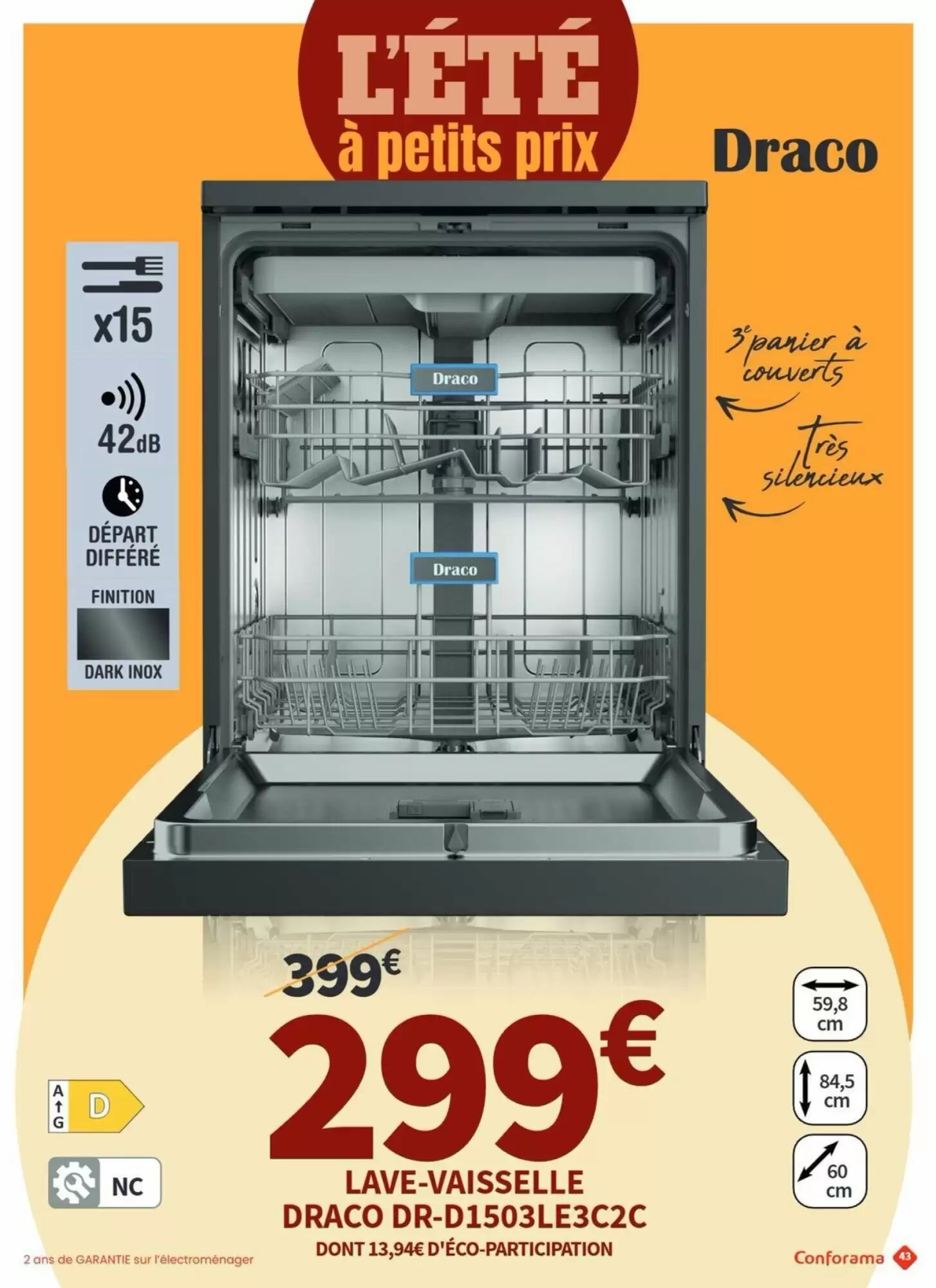 Prospectus promotionnel Conforama valable à partir du 06/10/2026 - Page 42.
