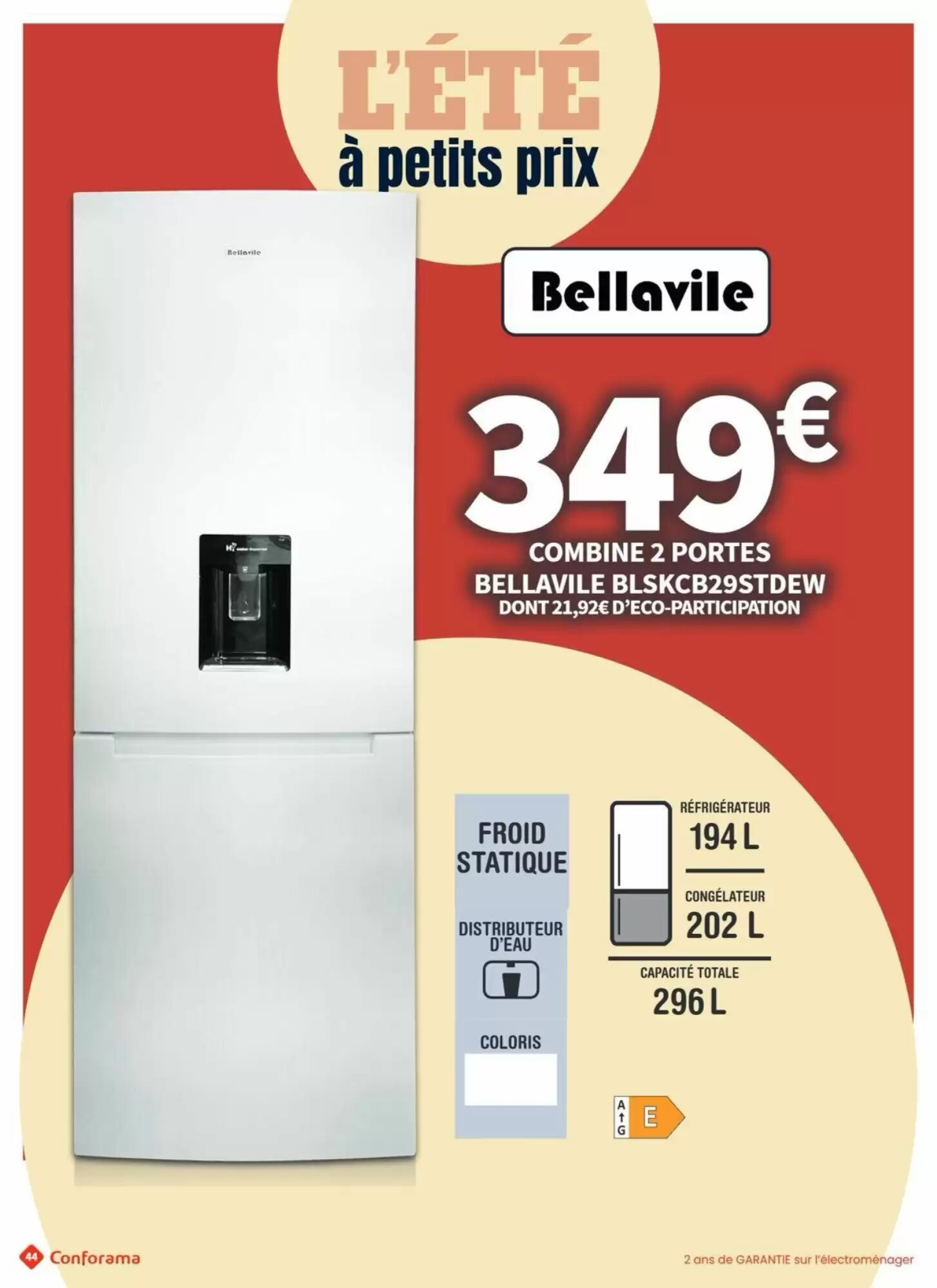 Prospectus promotionnel Conforama valable à partir du 06/10/2026 - Page 44.