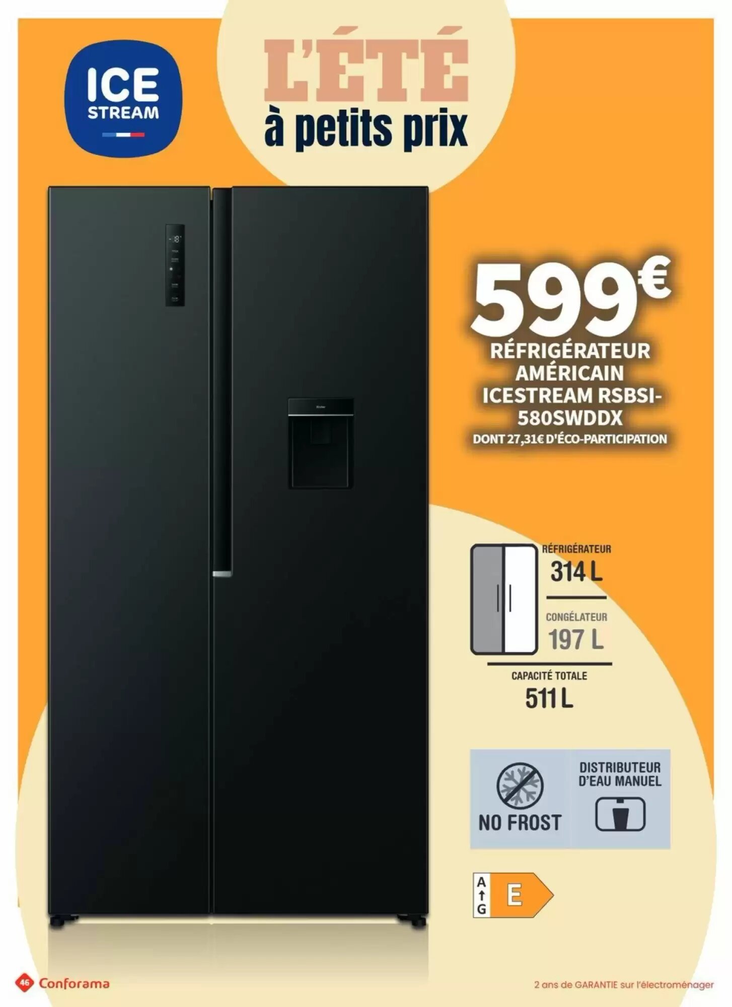 Prospectus promotionnel Conforama valable à partir du 06/10/2026 - Page 46.