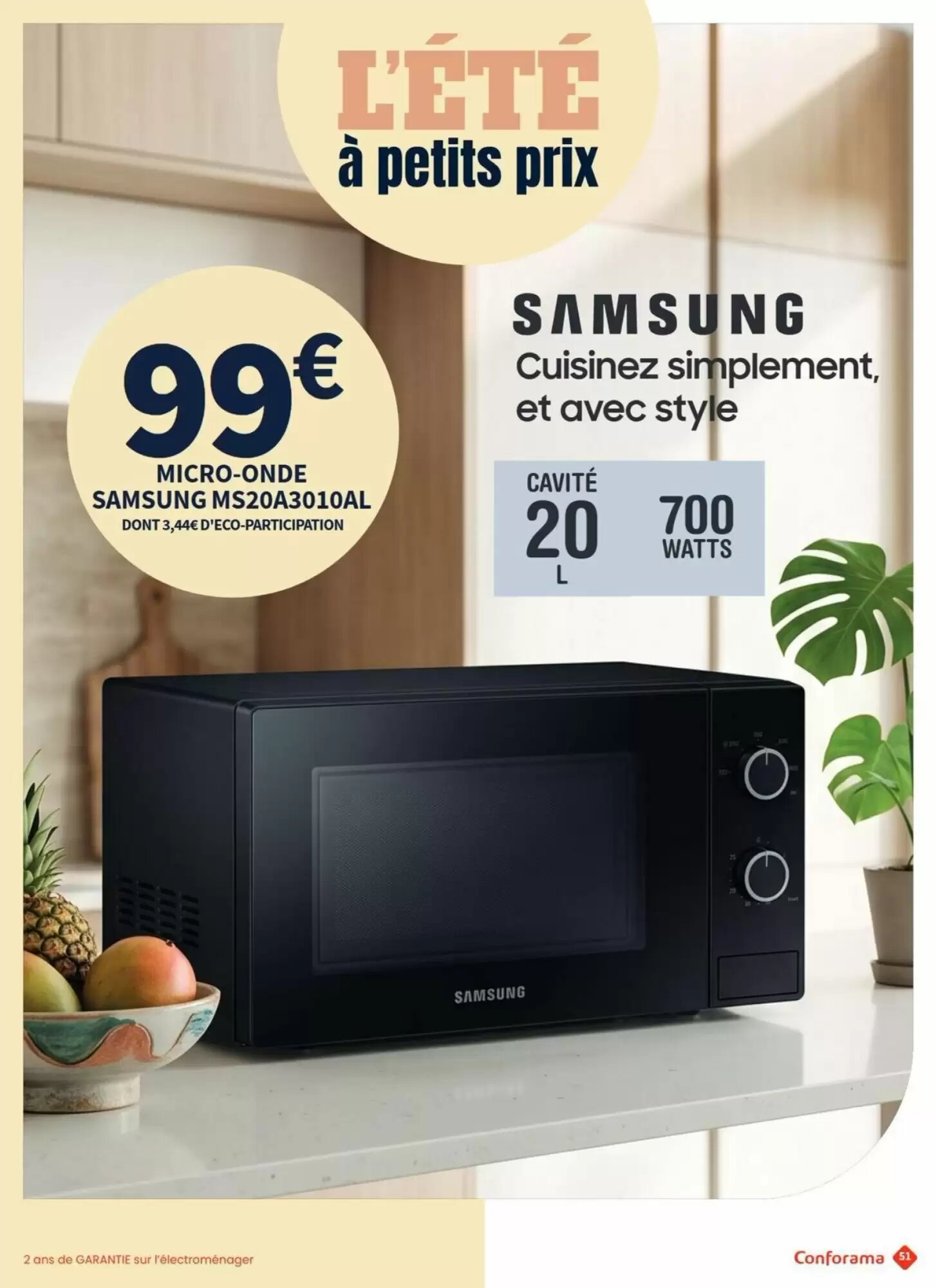 Prospectus promotionnel Conforama valable à partir du 06/10/2026 - Page 51.