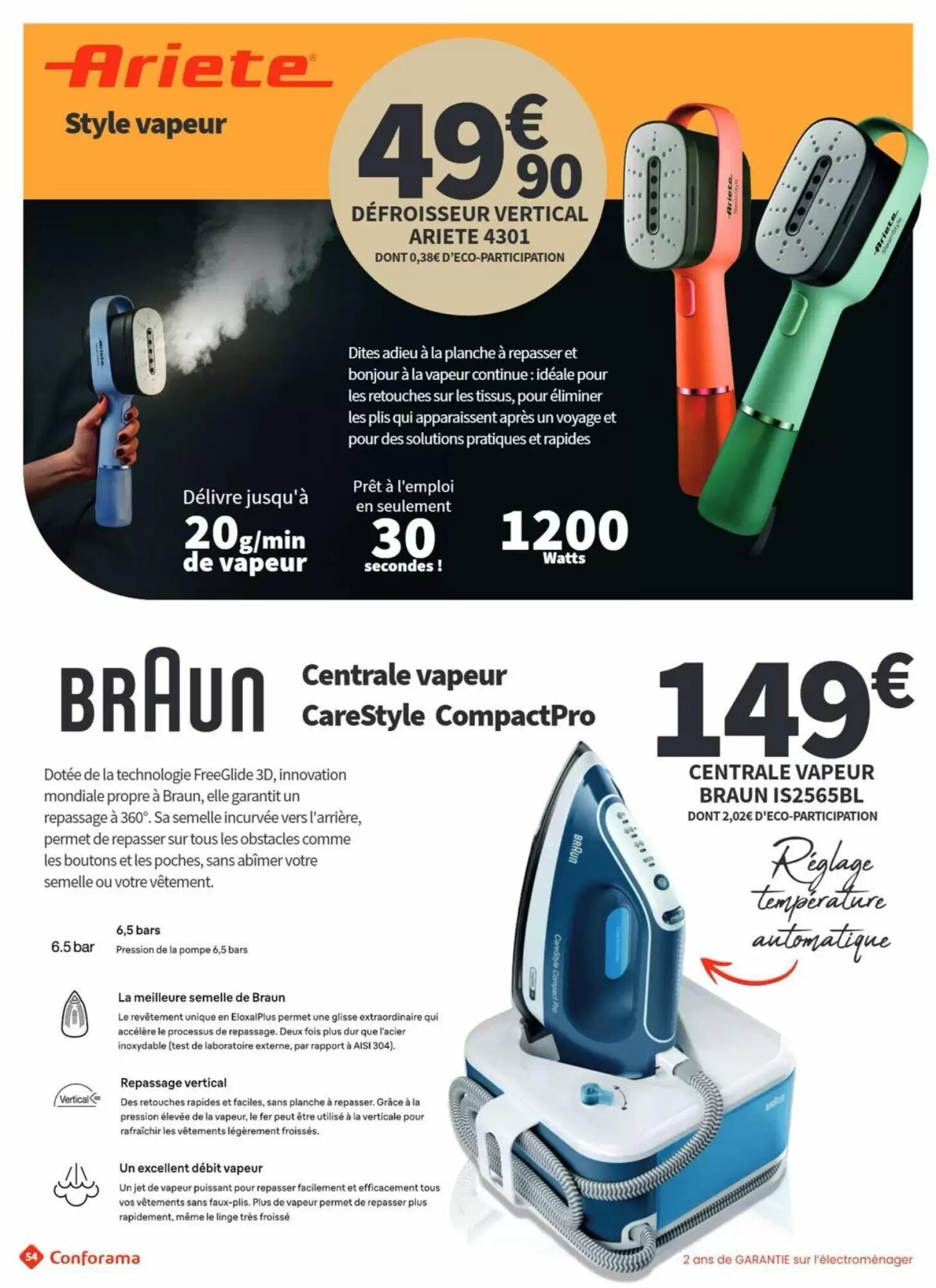 Prospectus promotionnel Conforama valable à partir du 06/10/2026 - Page 55.