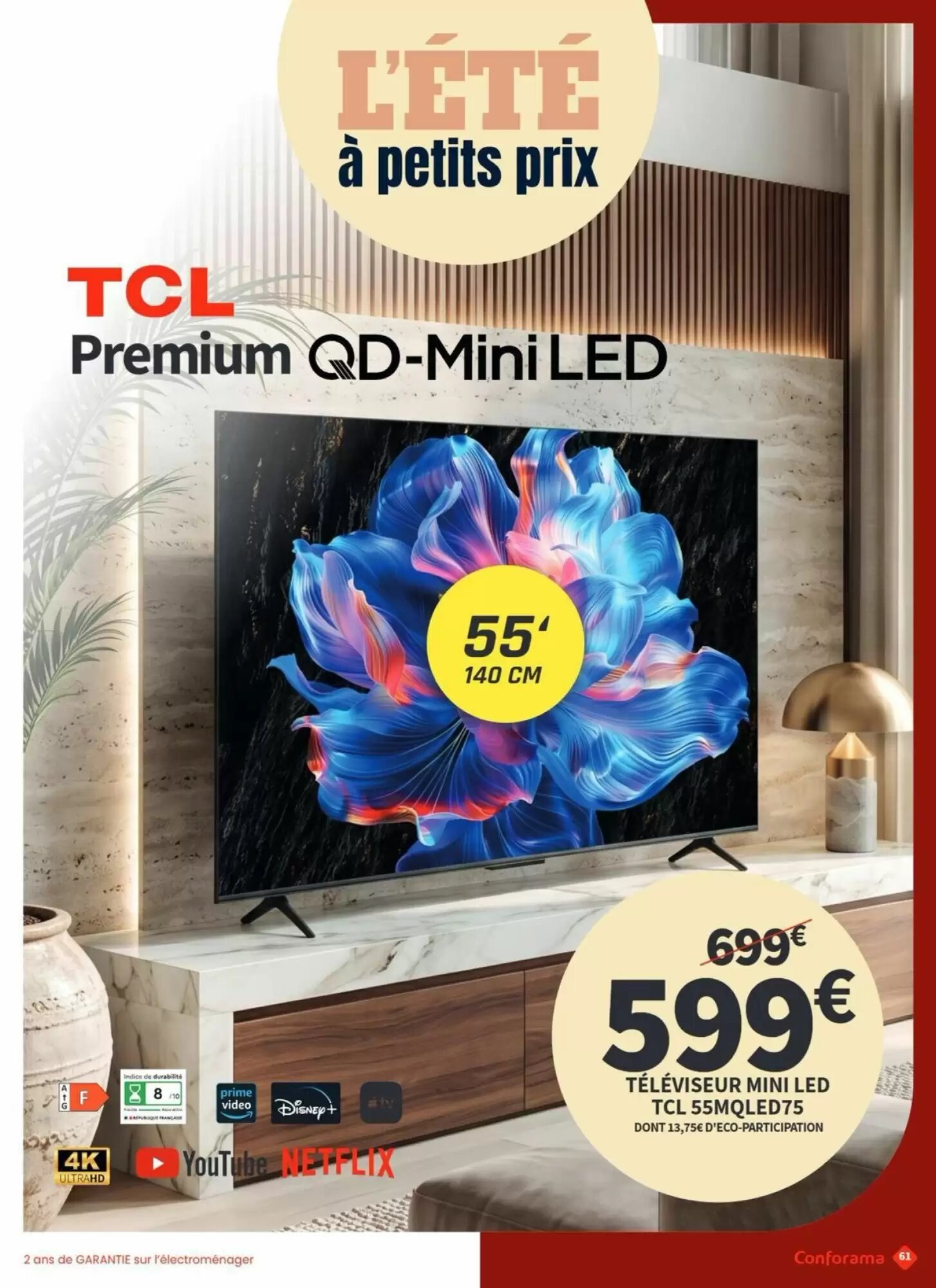 Prospectus promotionnel Conforama valable à partir du 06/10/2026 - Page 61.