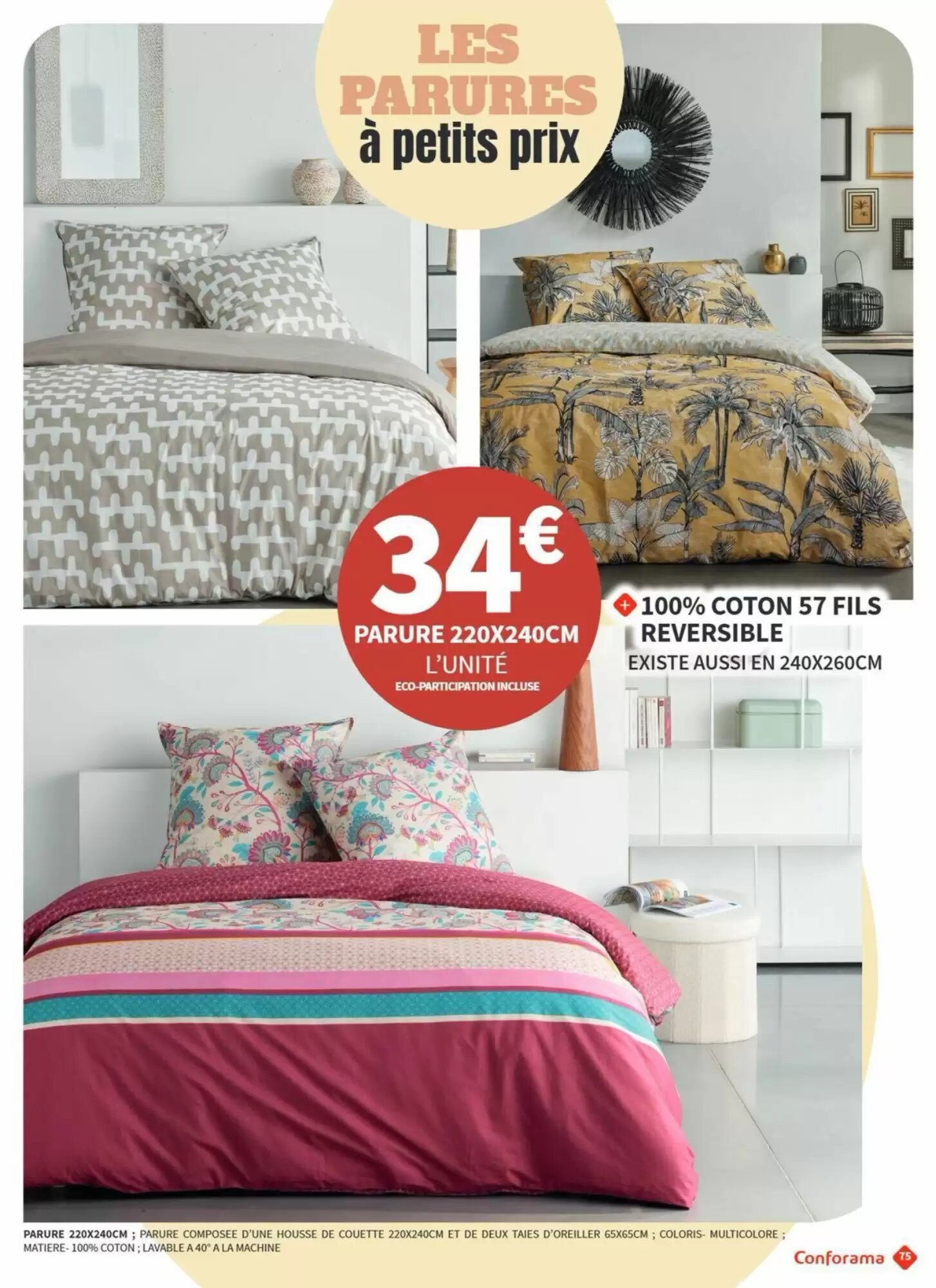 Prospectus promotionnel Conforama valable à partir du 06/10/2026 - Page 75.