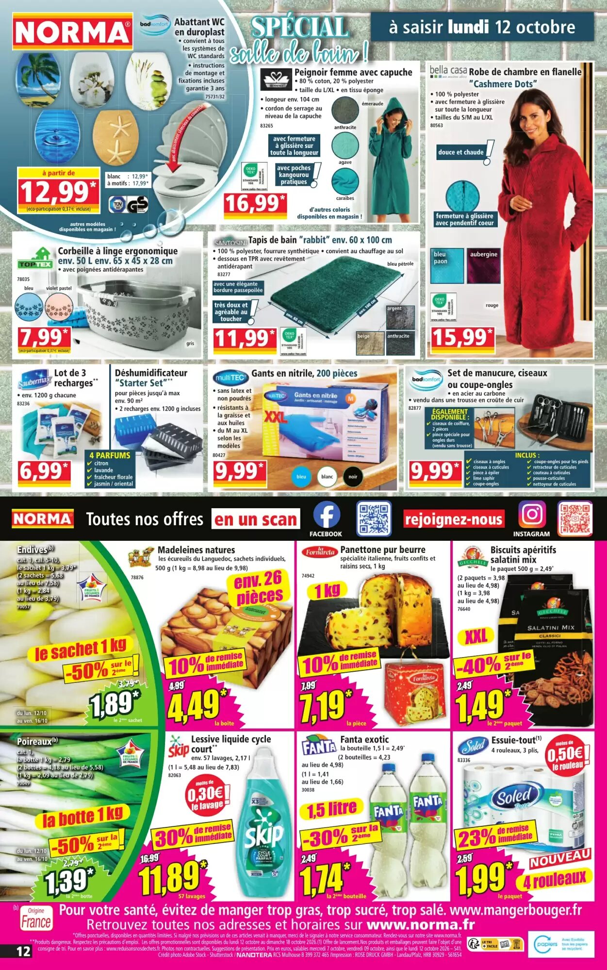 Prospectus promotionnel Norma valable à partir du 07/10/2026 - Page 12.