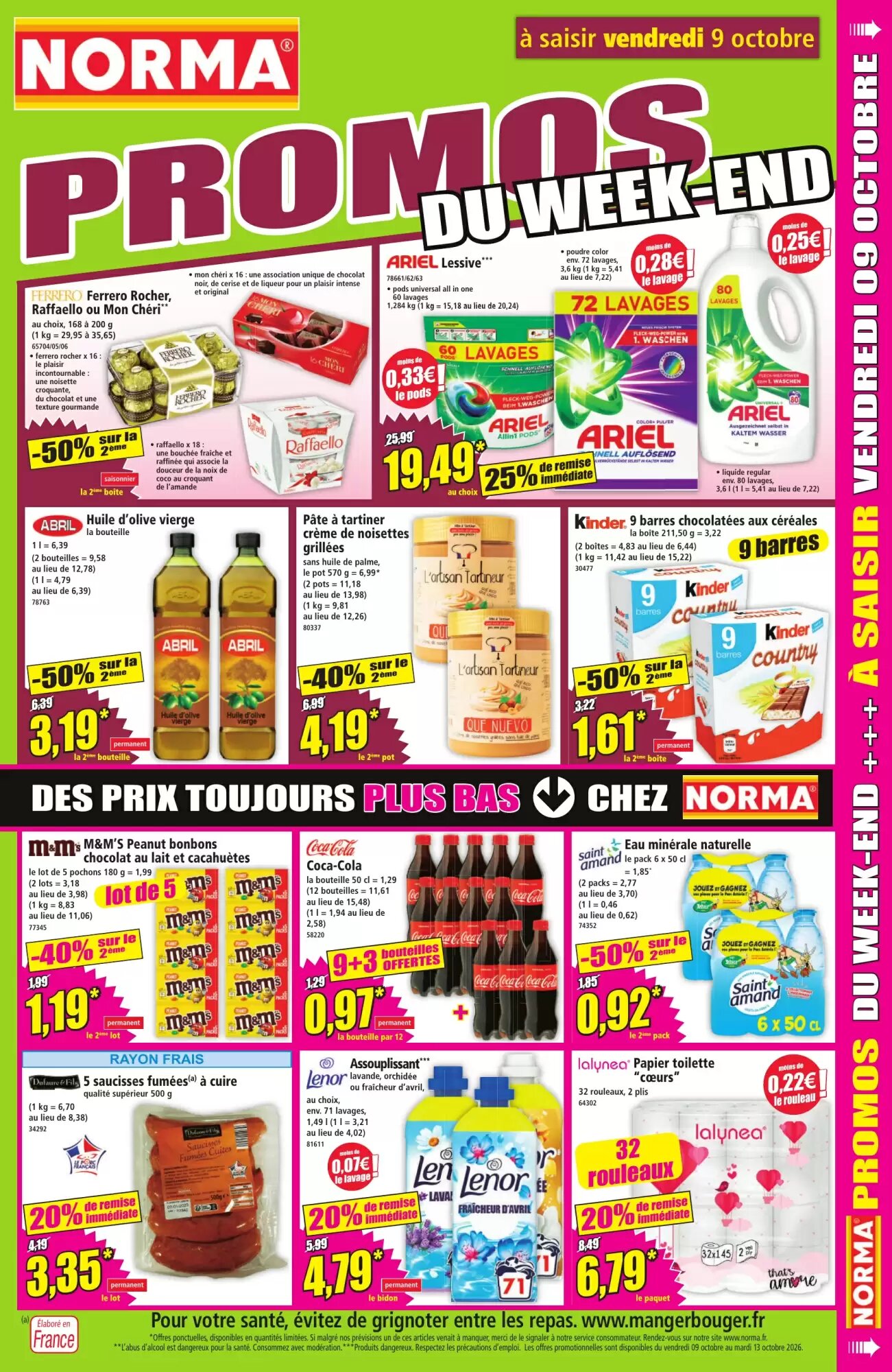 Prospectus promotionnel Norma valable à partir du 07/10/2026 - Page 13.