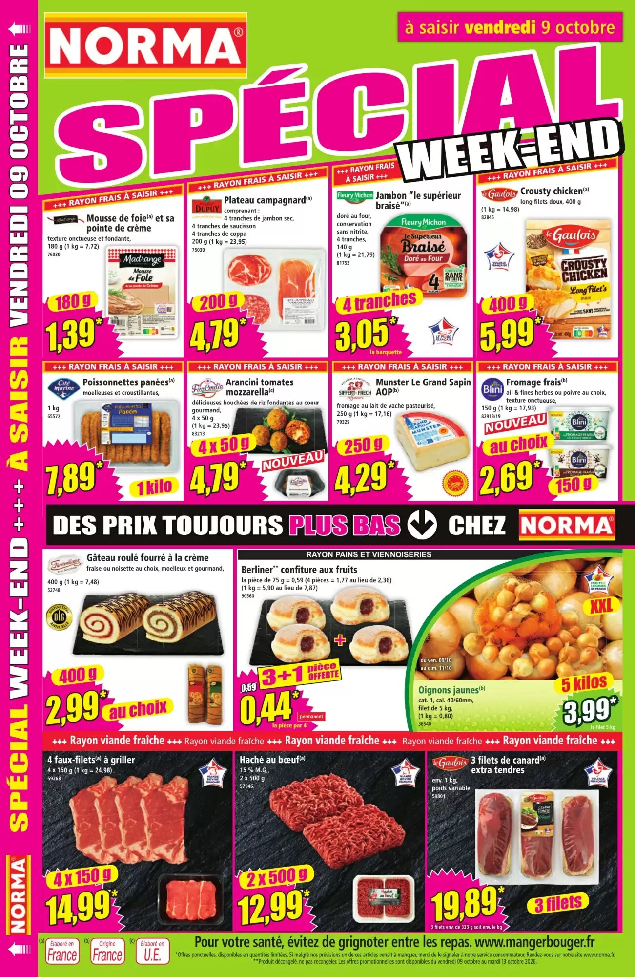 Prospectus promotionnel Norma valable à partir du 07/10/2026 - Page 14.