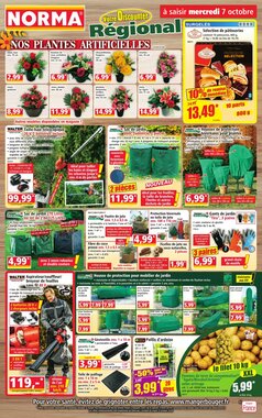 Prospectus promotionnel Norma valable à partir du 07/10/2026