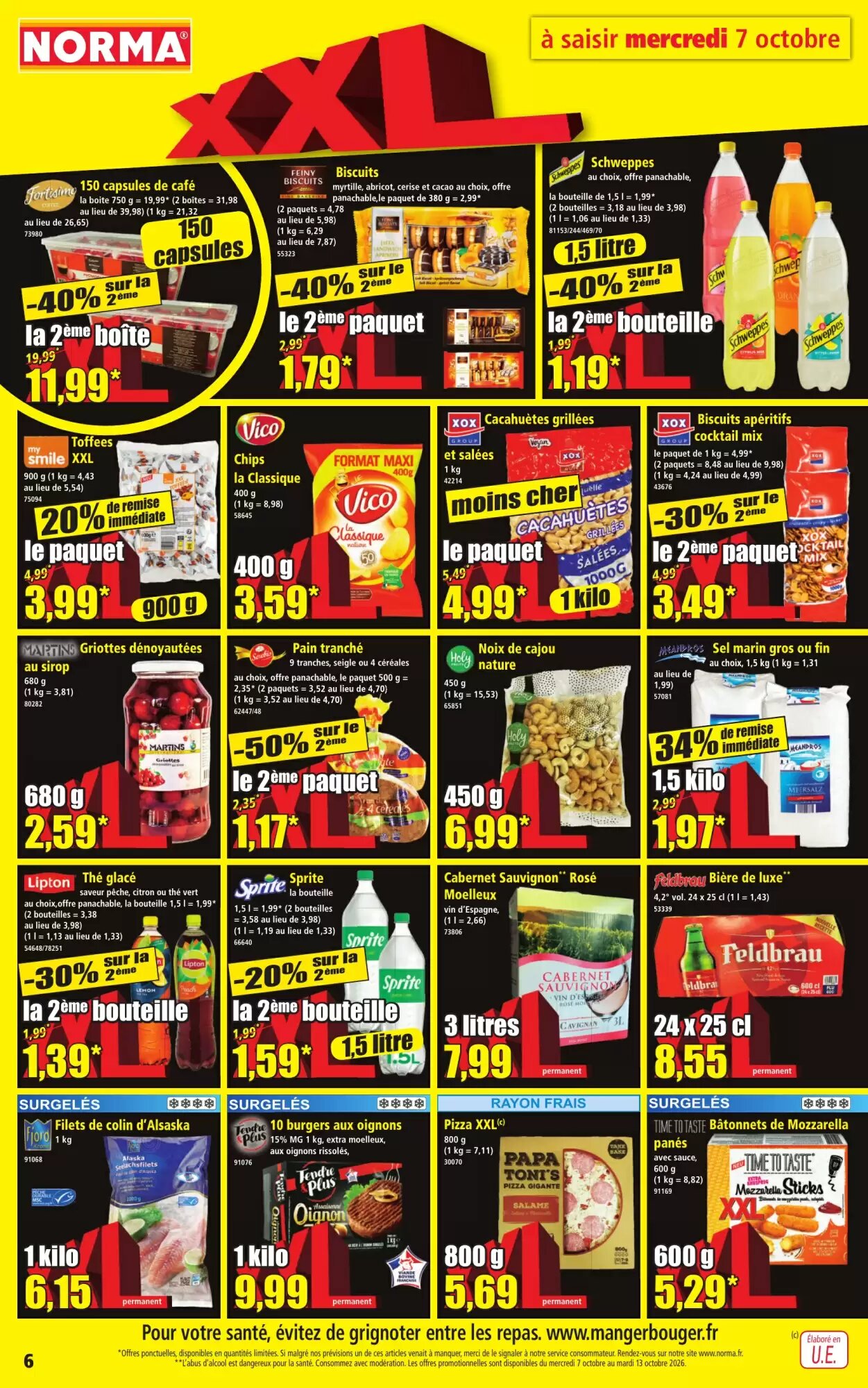 Prospectus promotionnel Norma valable à partir du 07/10/2026 - Page 6.