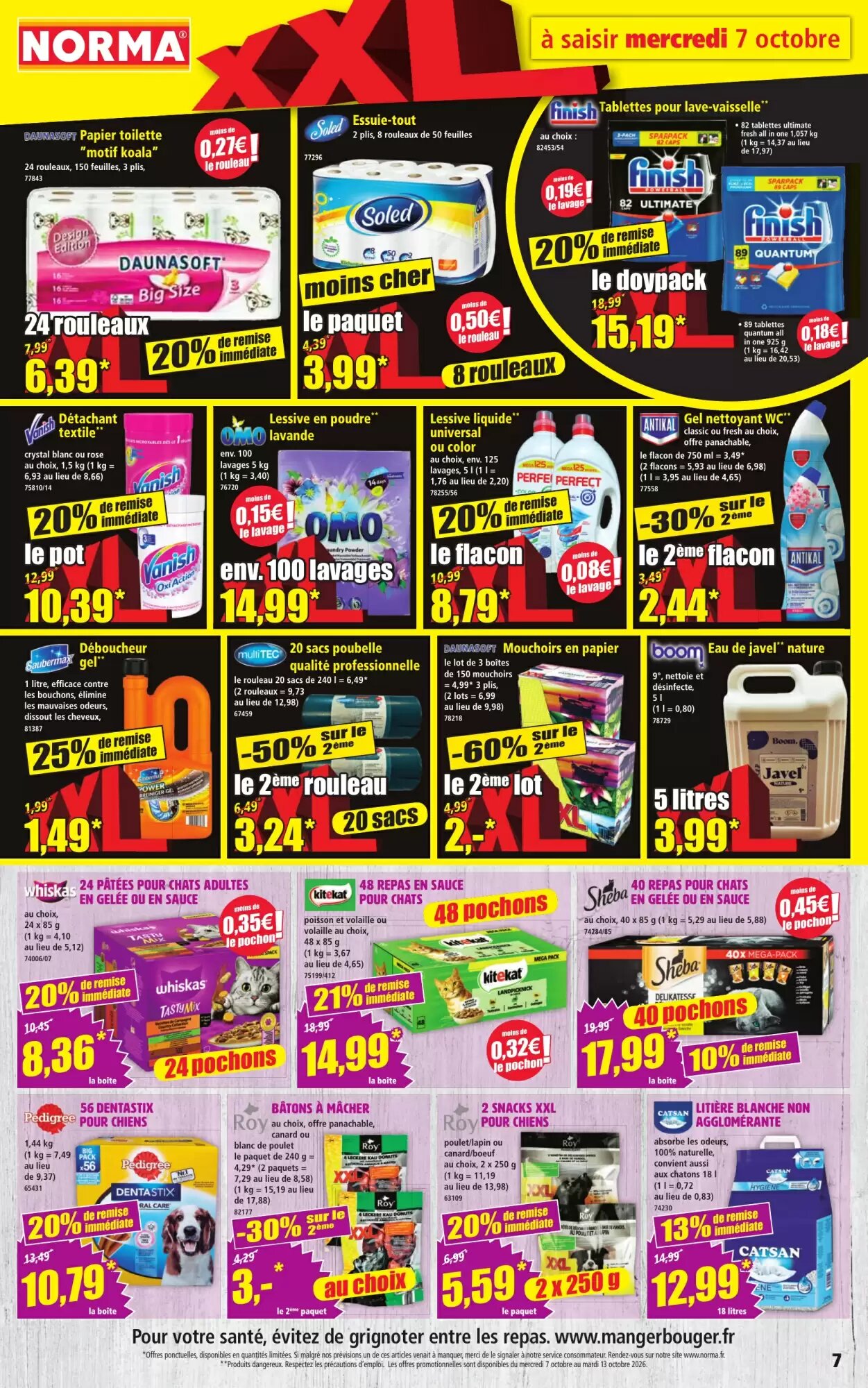 Prospectus promotionnel Norma valable à partir du 07/10/2026 - Page 7.