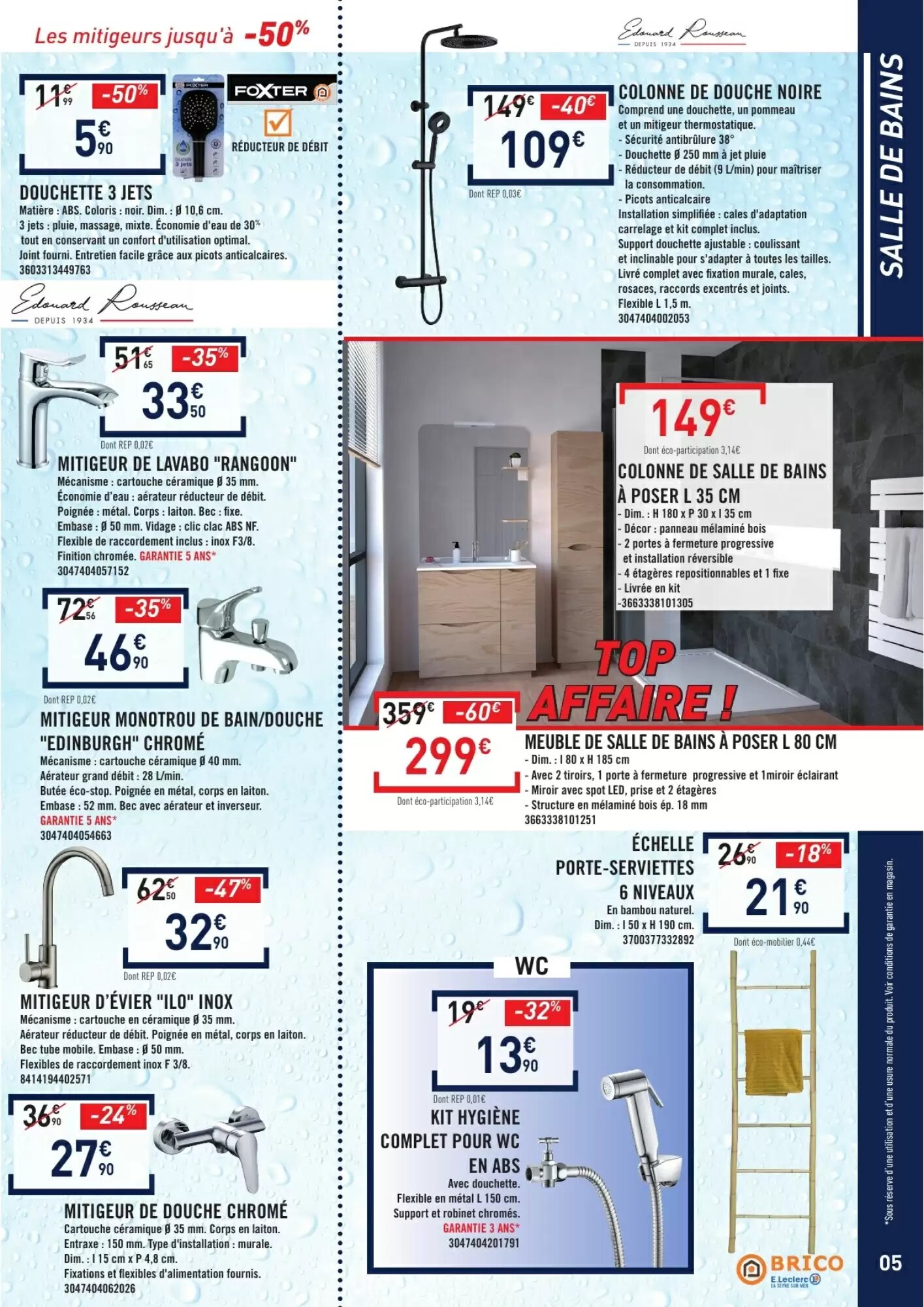 Prospectus promotionnel E.Leclerc Brico valable à partir du 07/10/2026 - Page 5.