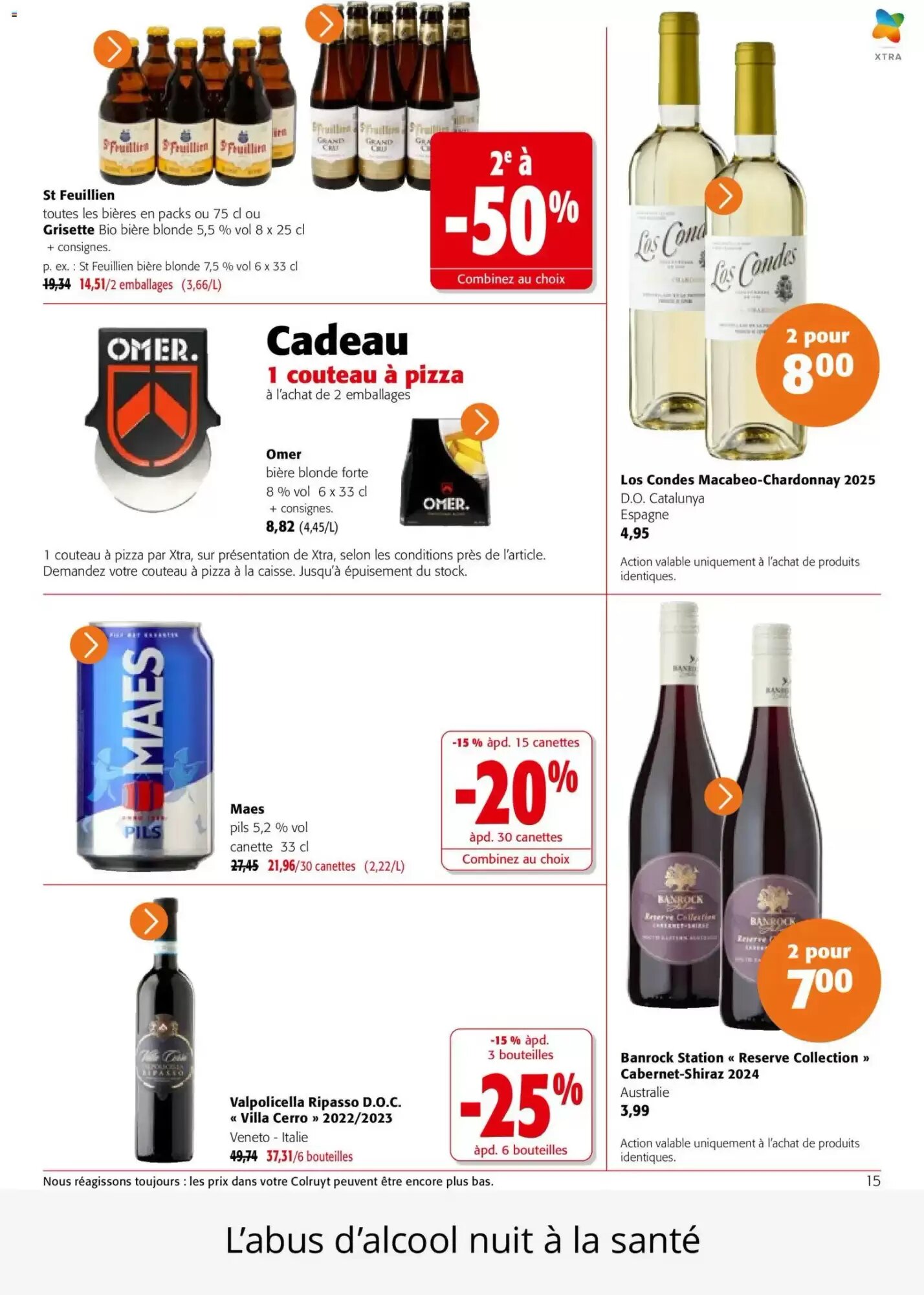 Prospectus promotionnel Colruyt valable à partir du 07/10/2026 - Page 15.