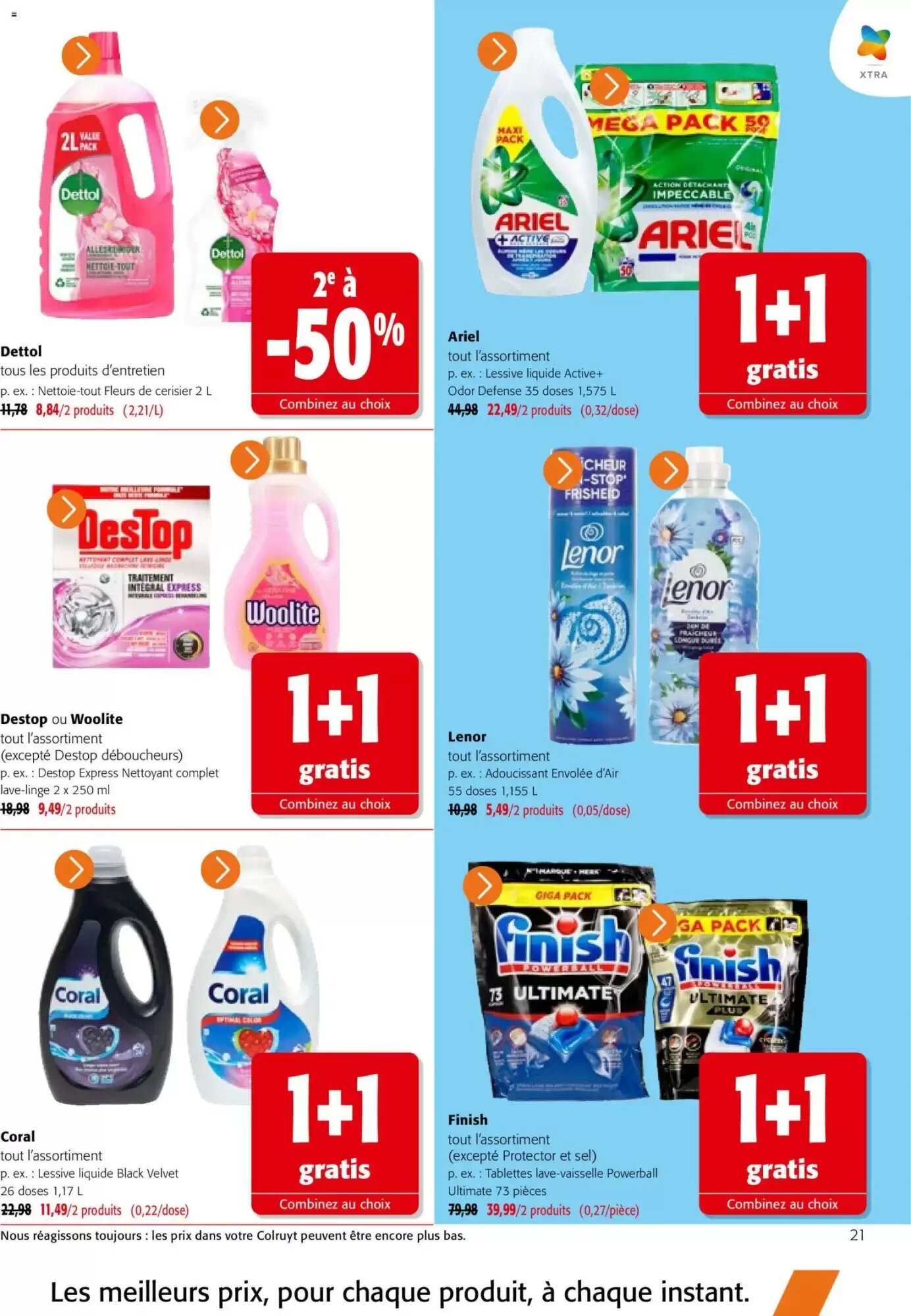 Prospectus promotionnel Colruyt valable à partir du 07/10/2026 - Page 21.