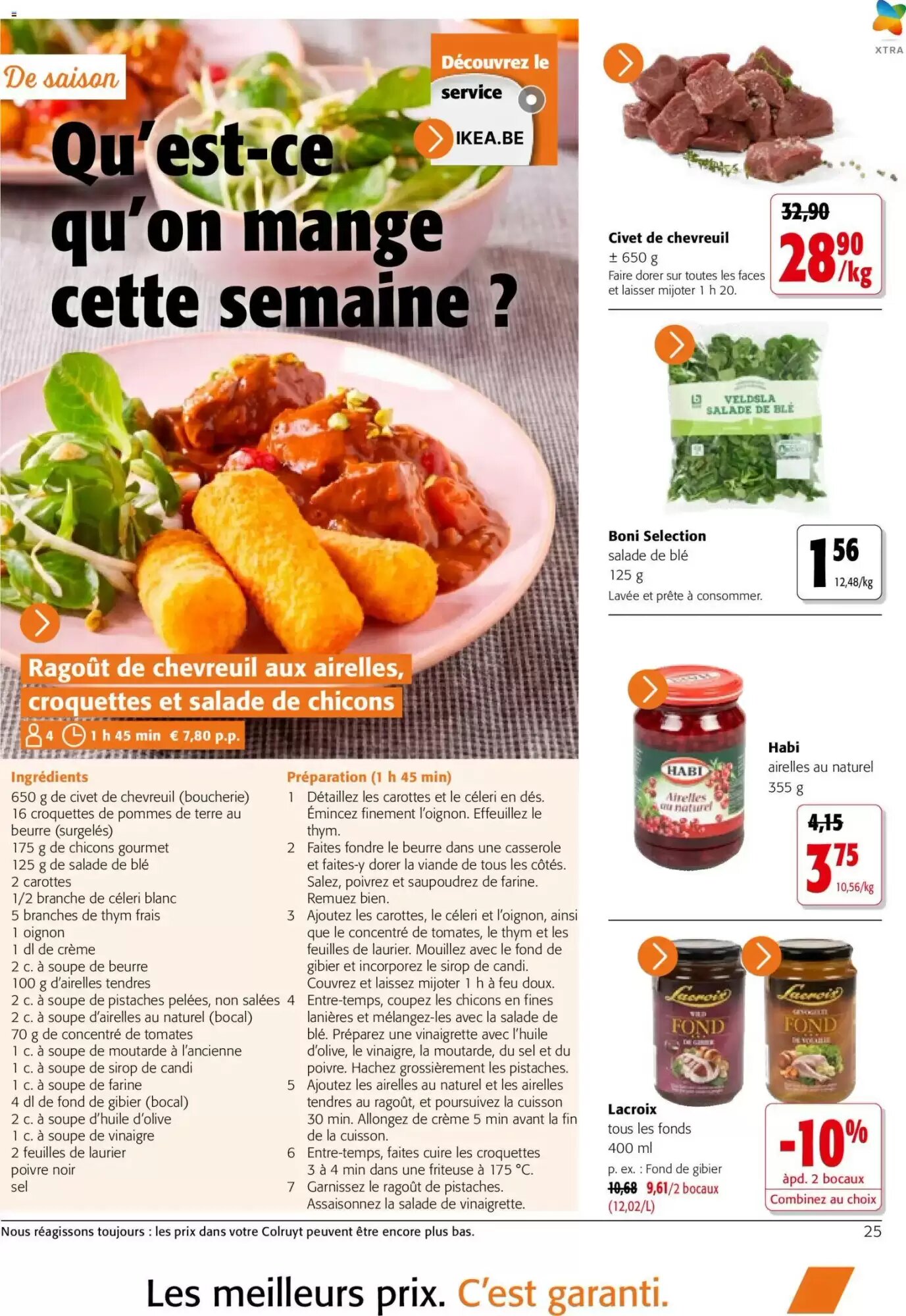 Prospectus promotionnel Colruyt valable à partir du 07/10/2026 - Page 25.