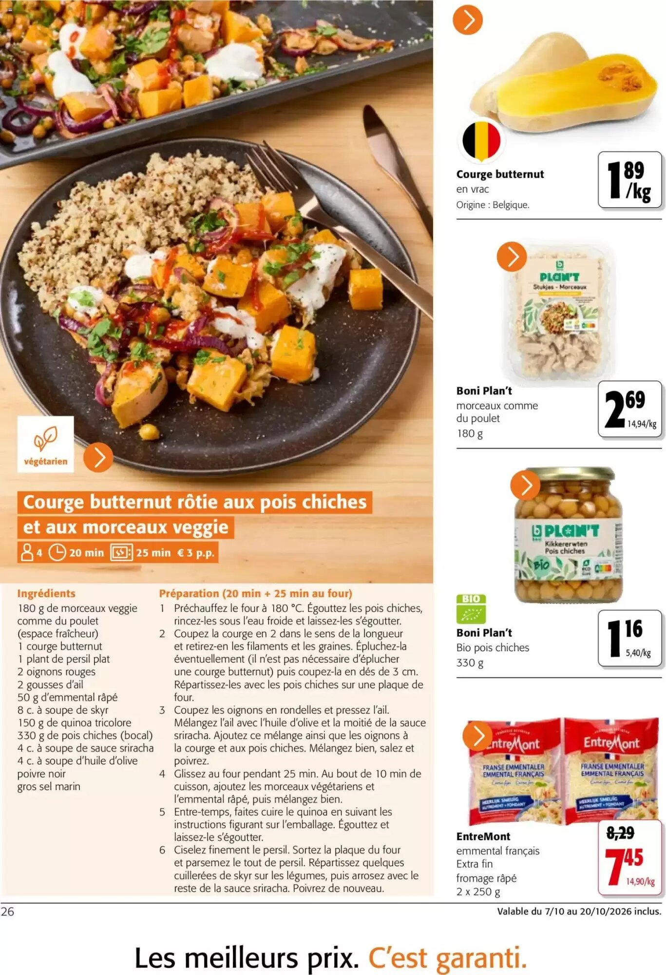 Prospectus promotionnel Colruyt valable à partir du 07/10/2026 - Page 26.