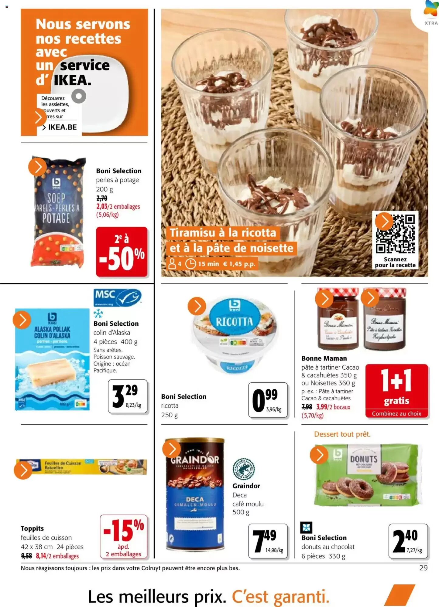 Prospectus promotionnel Colruyt valable à partir du 07/10/2026 - Page 29.