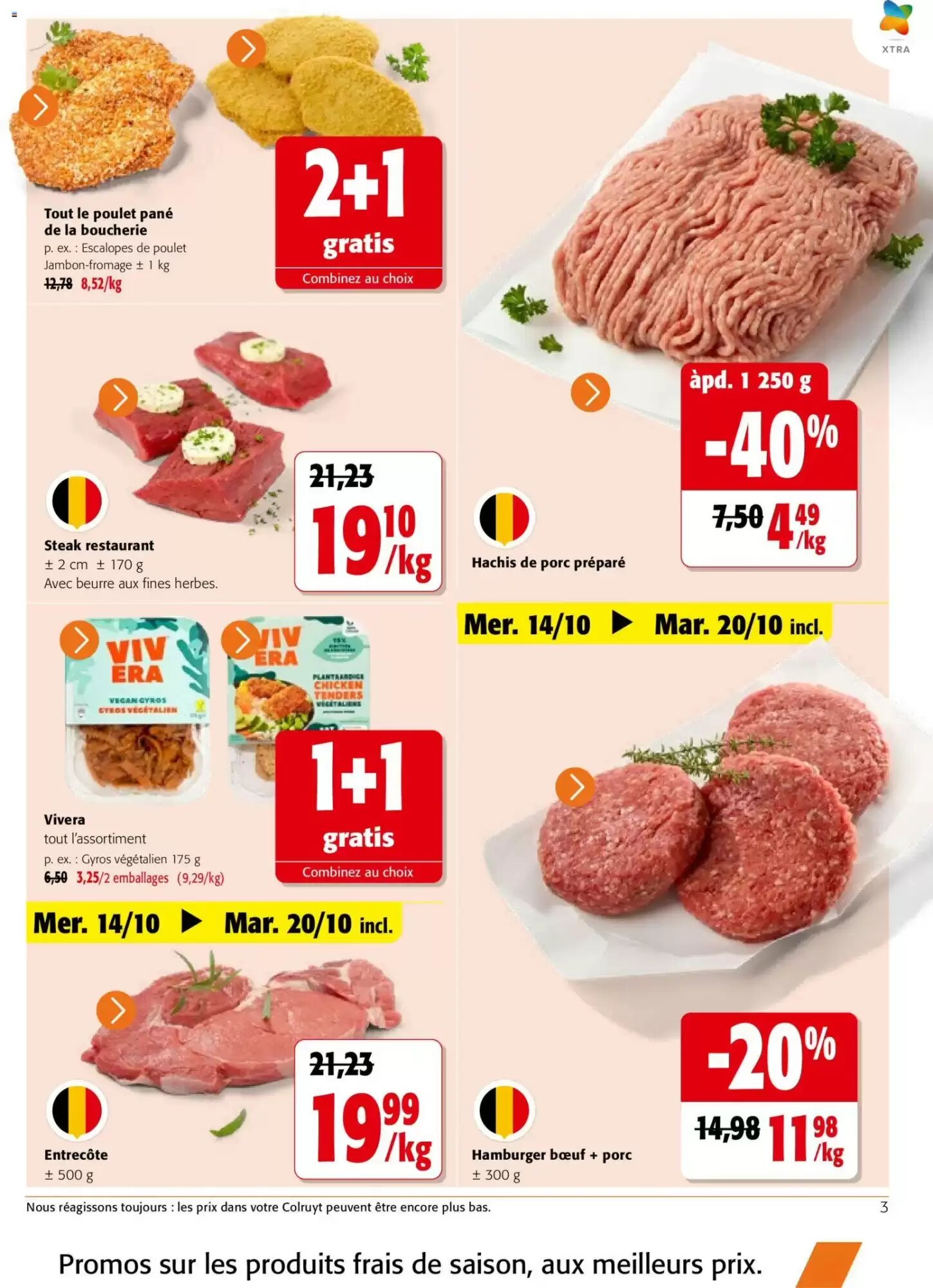 Prospectus promotionnel Colruyt valable à partir du 07/10/2026 - Page 3.