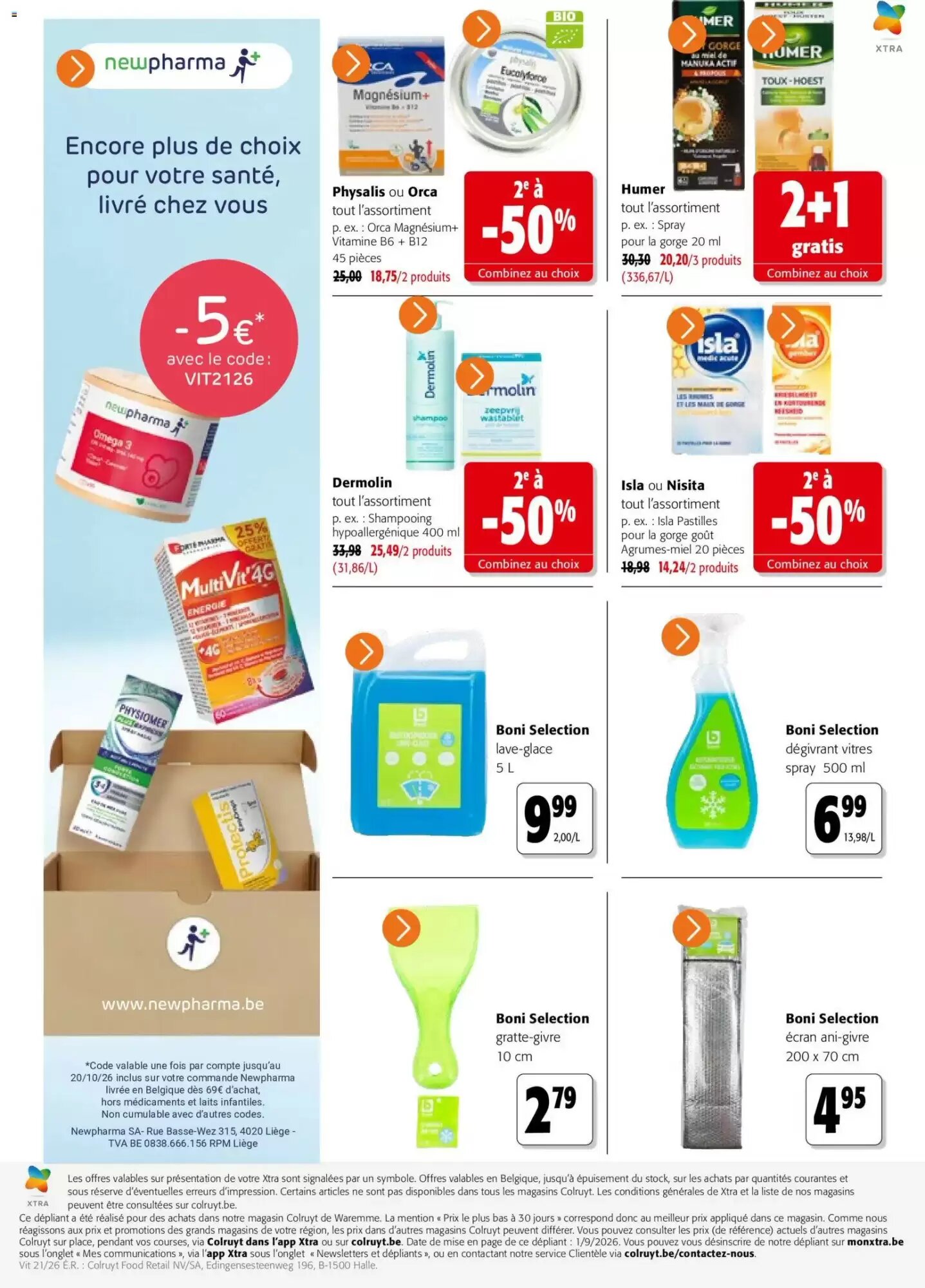 Prospectus promotionnel Colruyt valable à partir du 07/10/2026 - Page 35.