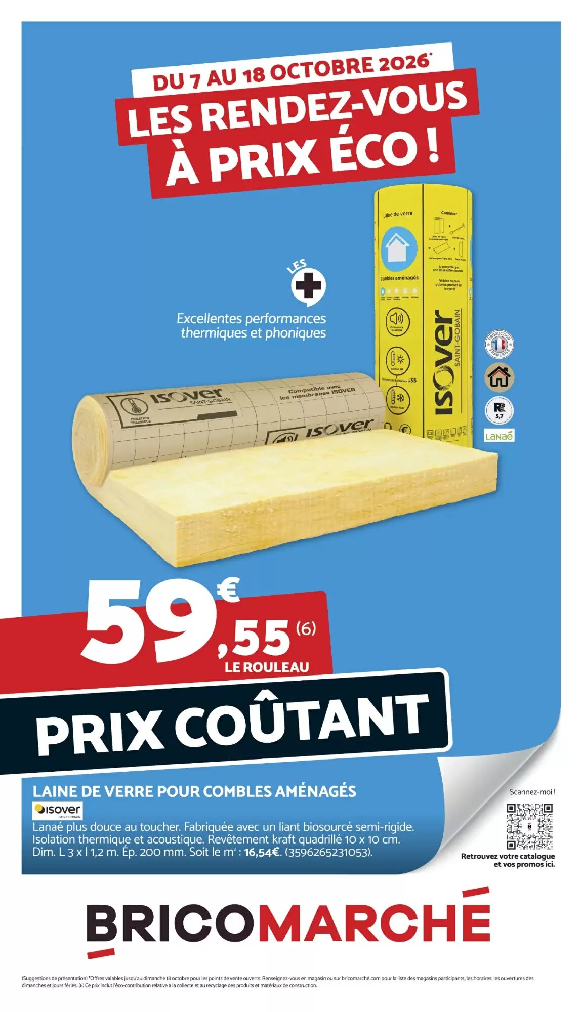 Prospectus promotionnel Bricomarché valable à partir du 07/10/2026 - Page 1.