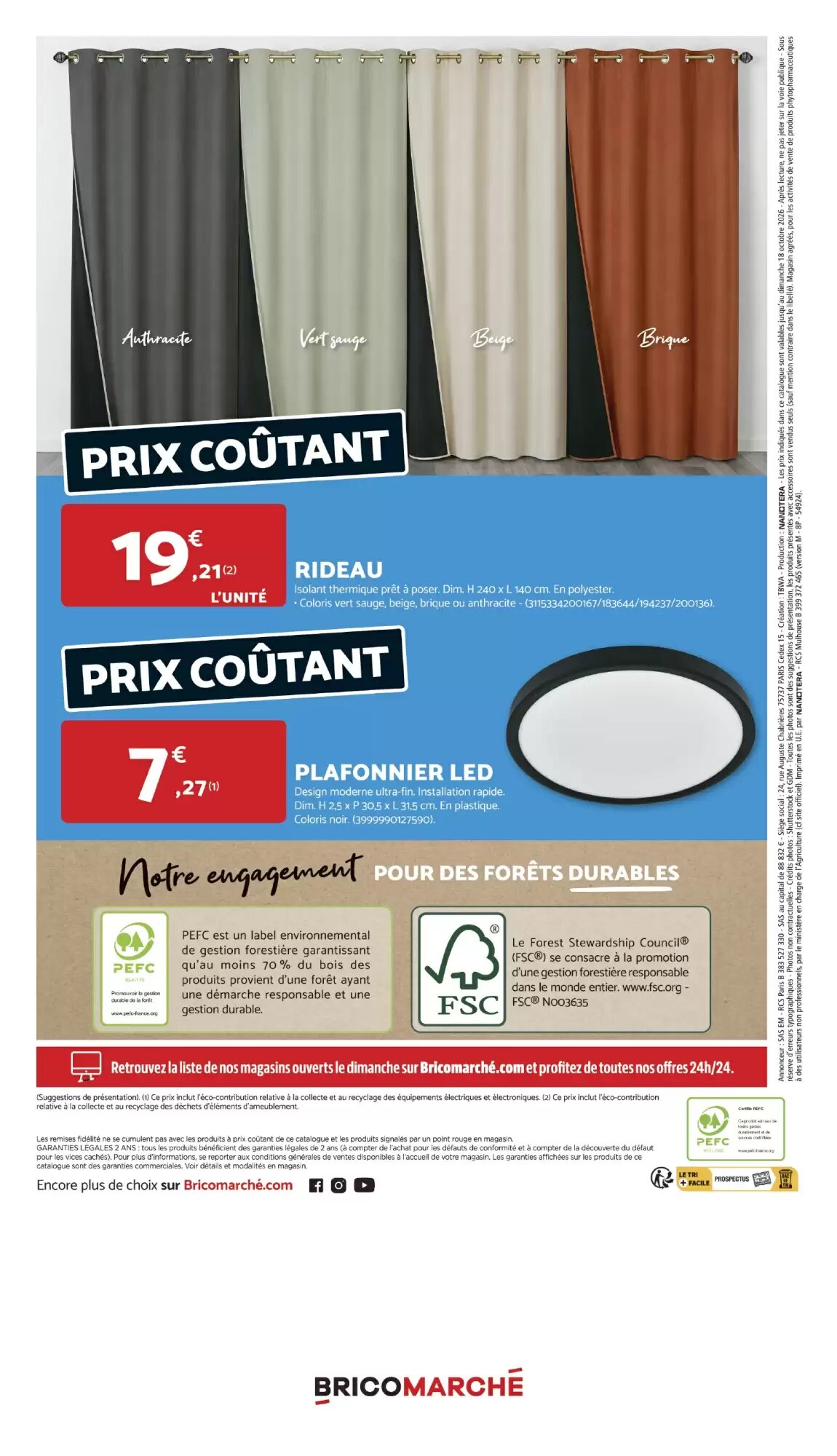 Prospectus promotionnel Bricomarché valable à partir du 07/10/2026 - Page 10.