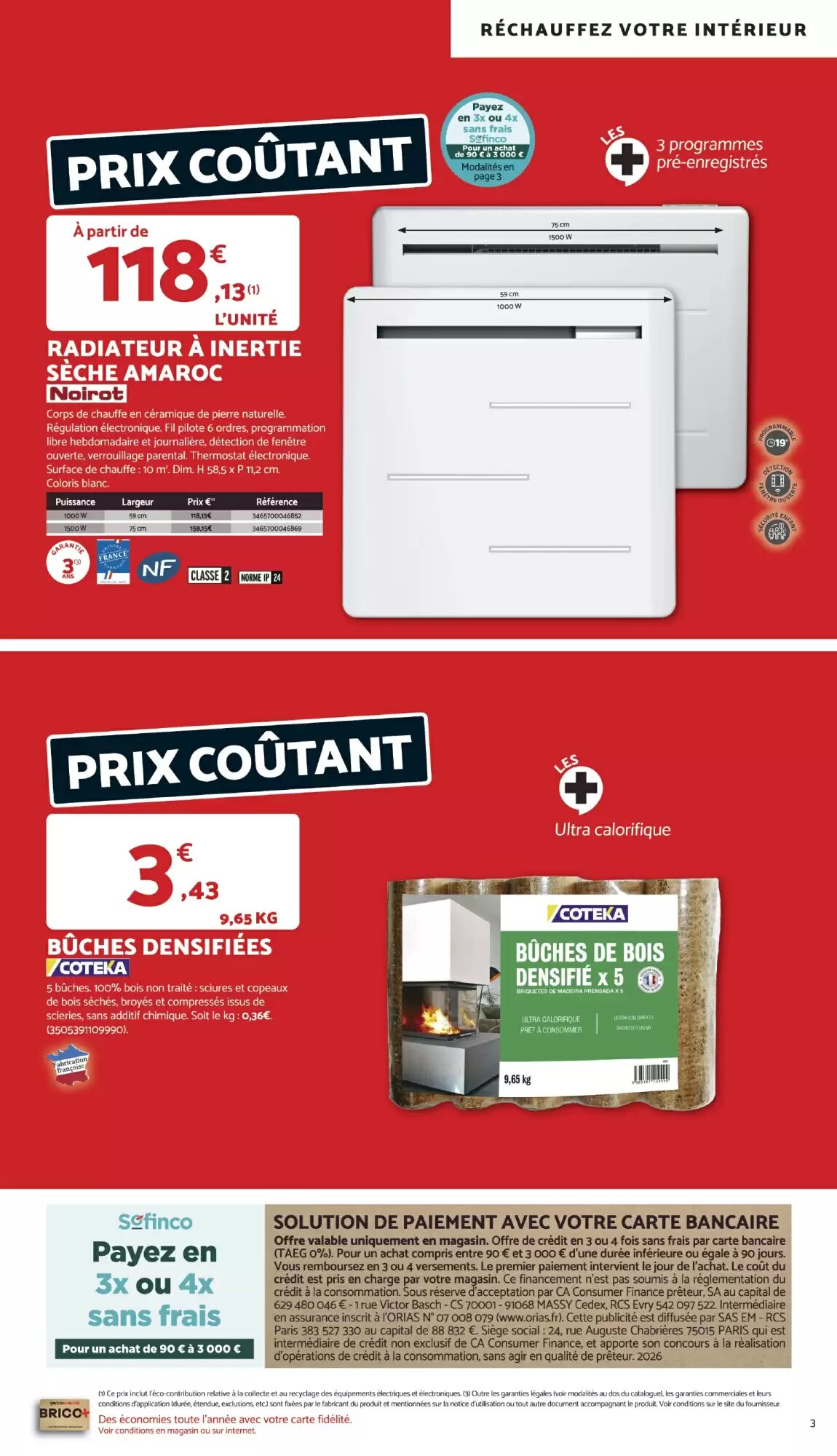 Prospectus promotionnel Bricomarché valable à partir du 07/10/2026 - Page 3.