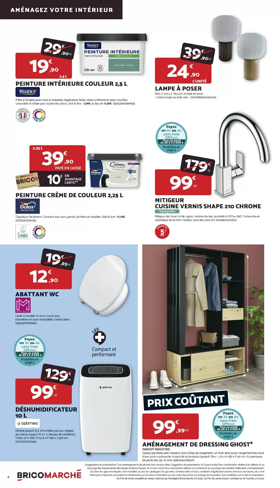 Prospectus promotionnel Bricomarché valable à partir du 07/10/2026 - Page 4.