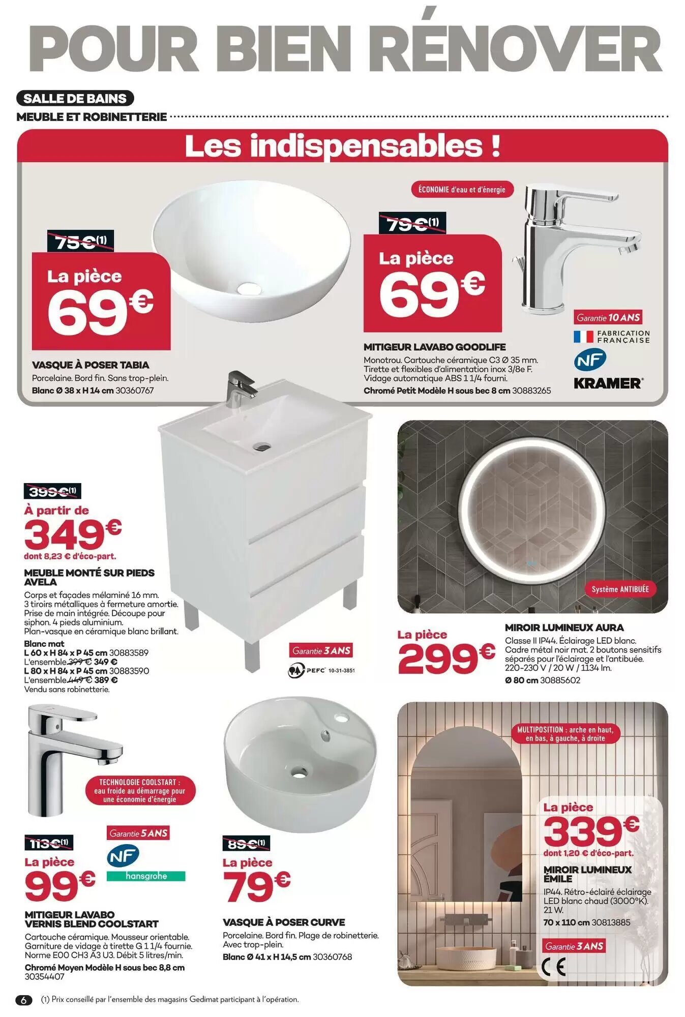 Prospectus promotionnel Gedimat valable à partir du 07/10/2026 - Page 6.
